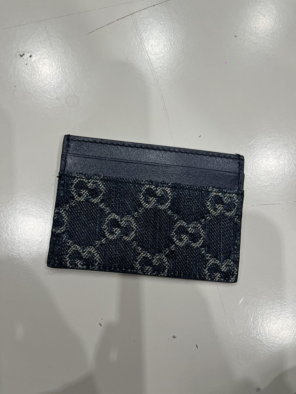 Gucci Gucci GG Supreme Denim Size ONE SIZE - 3 Thumbnail