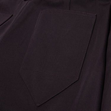 Lanvin o1s22i1n1024 Balloon Canvas Pants in Dark Purple Size 25" / US 0 / IT 36 - 4 Thumbnail