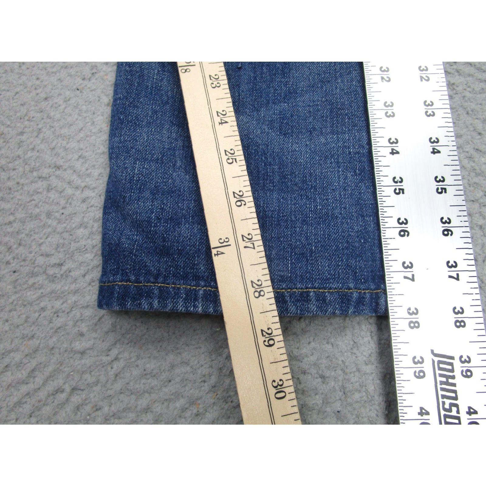 Polo Ralph Lauren Polo Ralph Lauren Jeans Mens 32x30 Blue Selvedge Redline Honeycomb Whiskering Size US XS / EU 42 / 0 - 5 Thumbnail