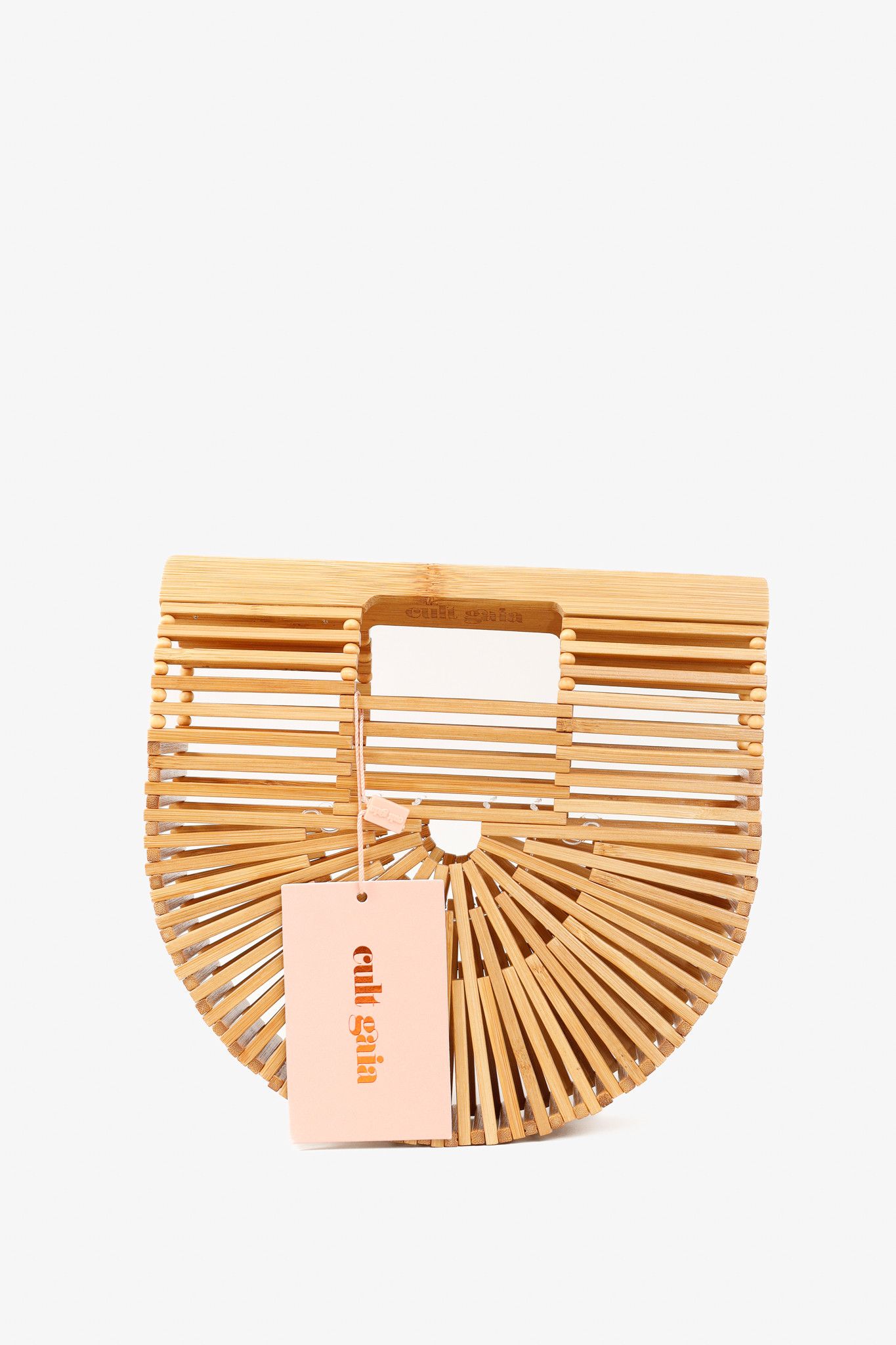 Cult Gaia Cult Gaia Gaias Mini Ark Bamboo Structural Handbag Size ONE SIZE - 4 Thumbnail