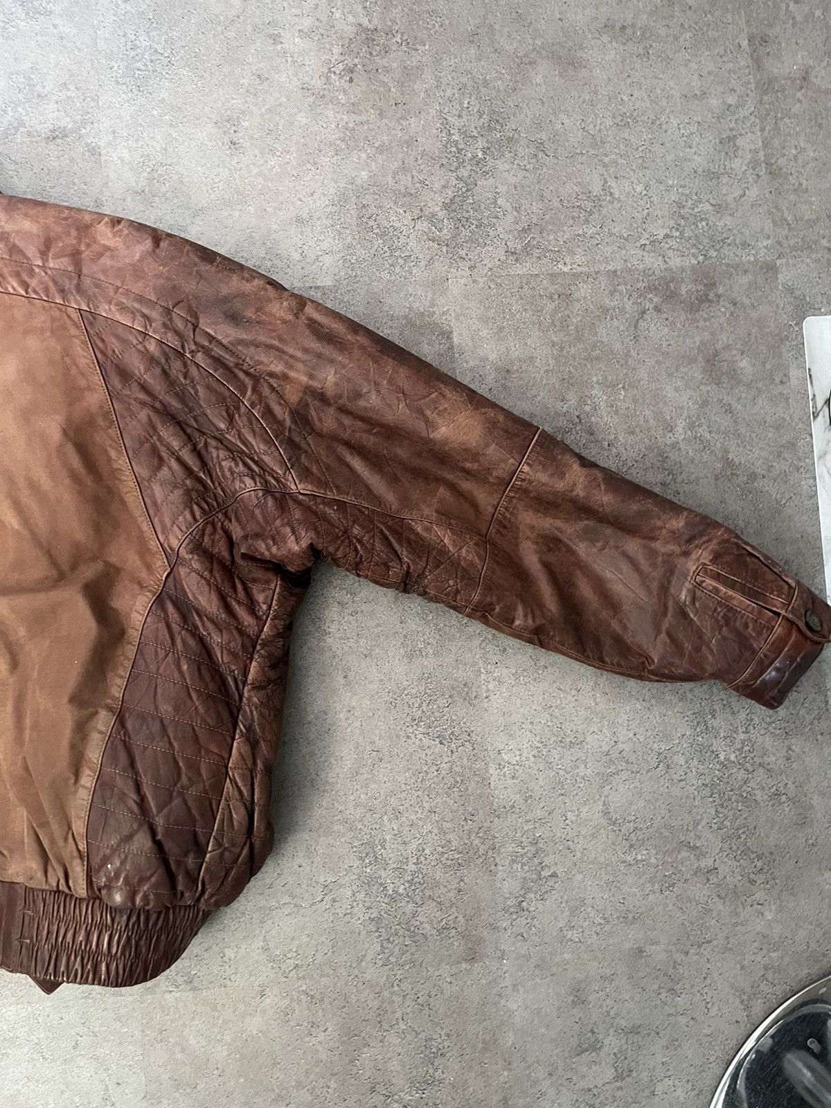 Vintage Leather Jacket Trapper vintage Avant Garde Size US L / EU 52-54 / 3 - 14 Thumbnail