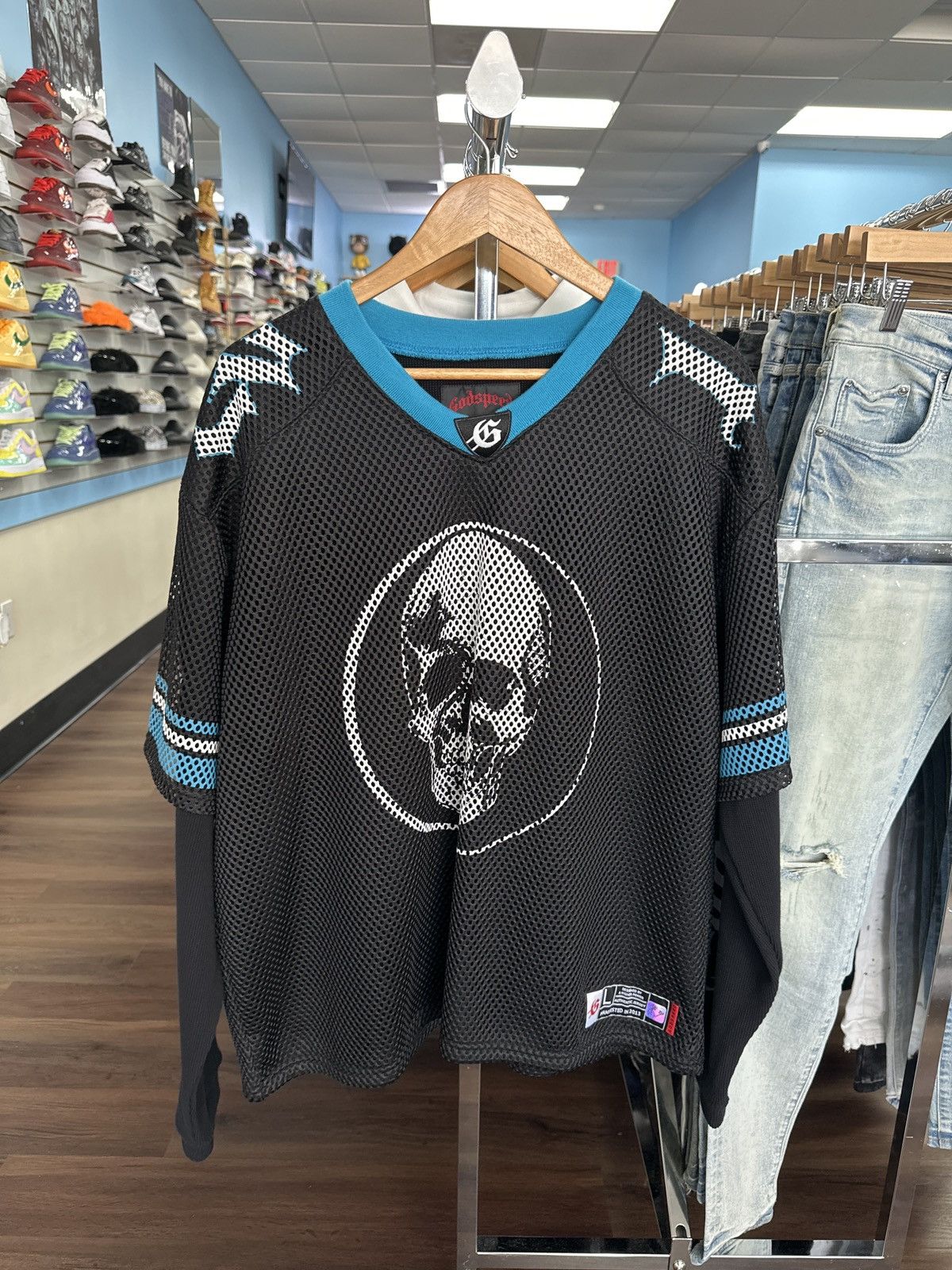Godspeed Godspeed TD Layered Jersey Black/Blue/White Size US L / EU 52-54 / 3 - 6 Thumbnail