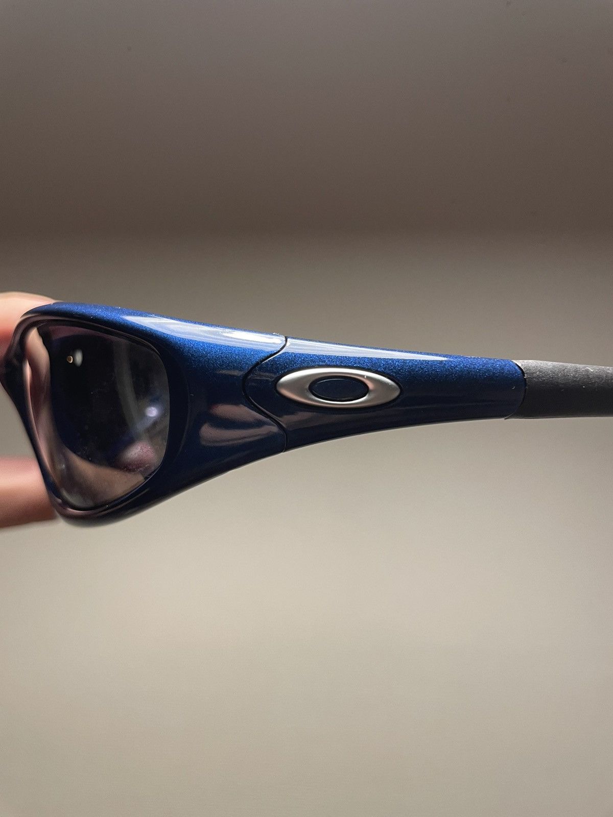 Oakley OAKLEY New Straight Jacket 'Blue' SUNGLASSES Size ONE SIZE - 3 Thumbnail