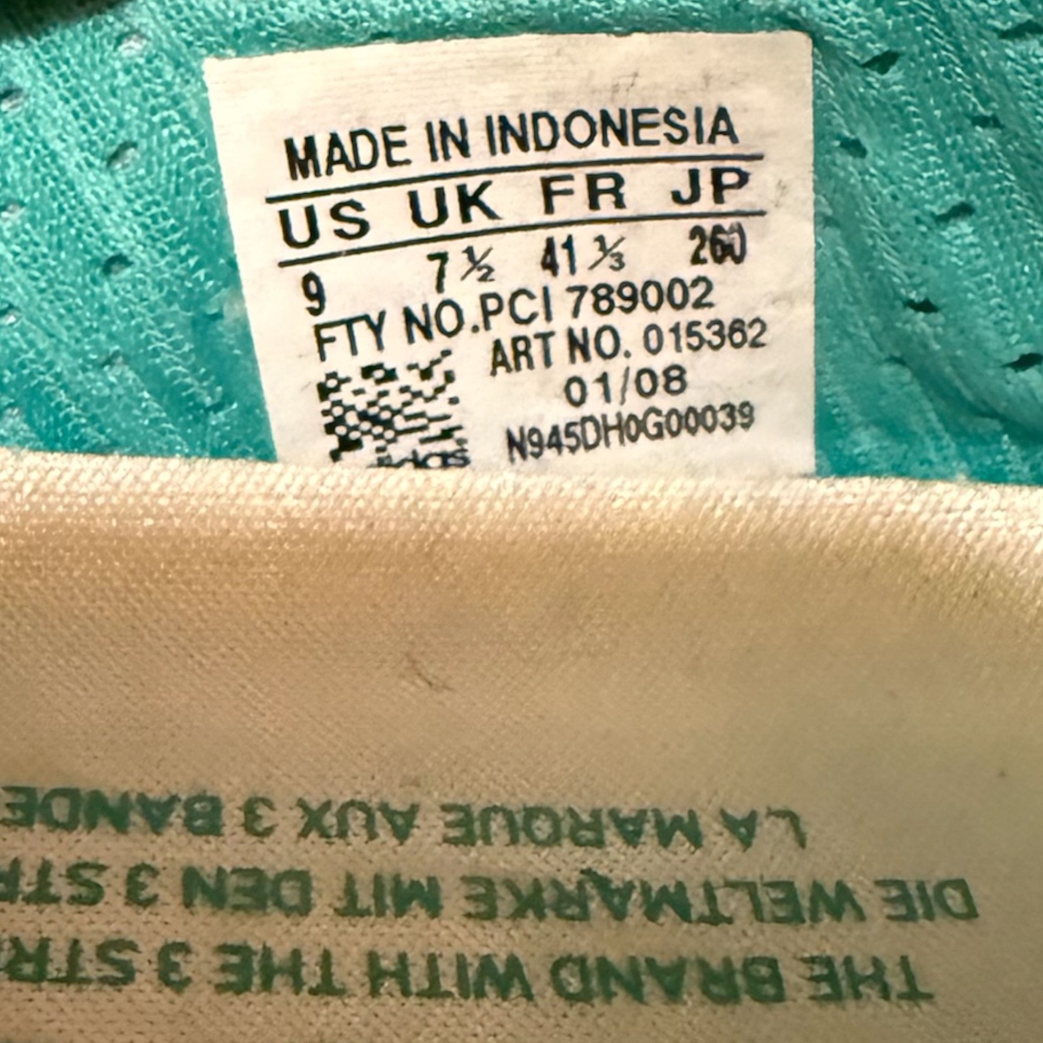 Adidas Iconic Adidas Vintage Ballet Flats Sneakers White 00s Size US 9 / IT 39 - 10 Thumbnail