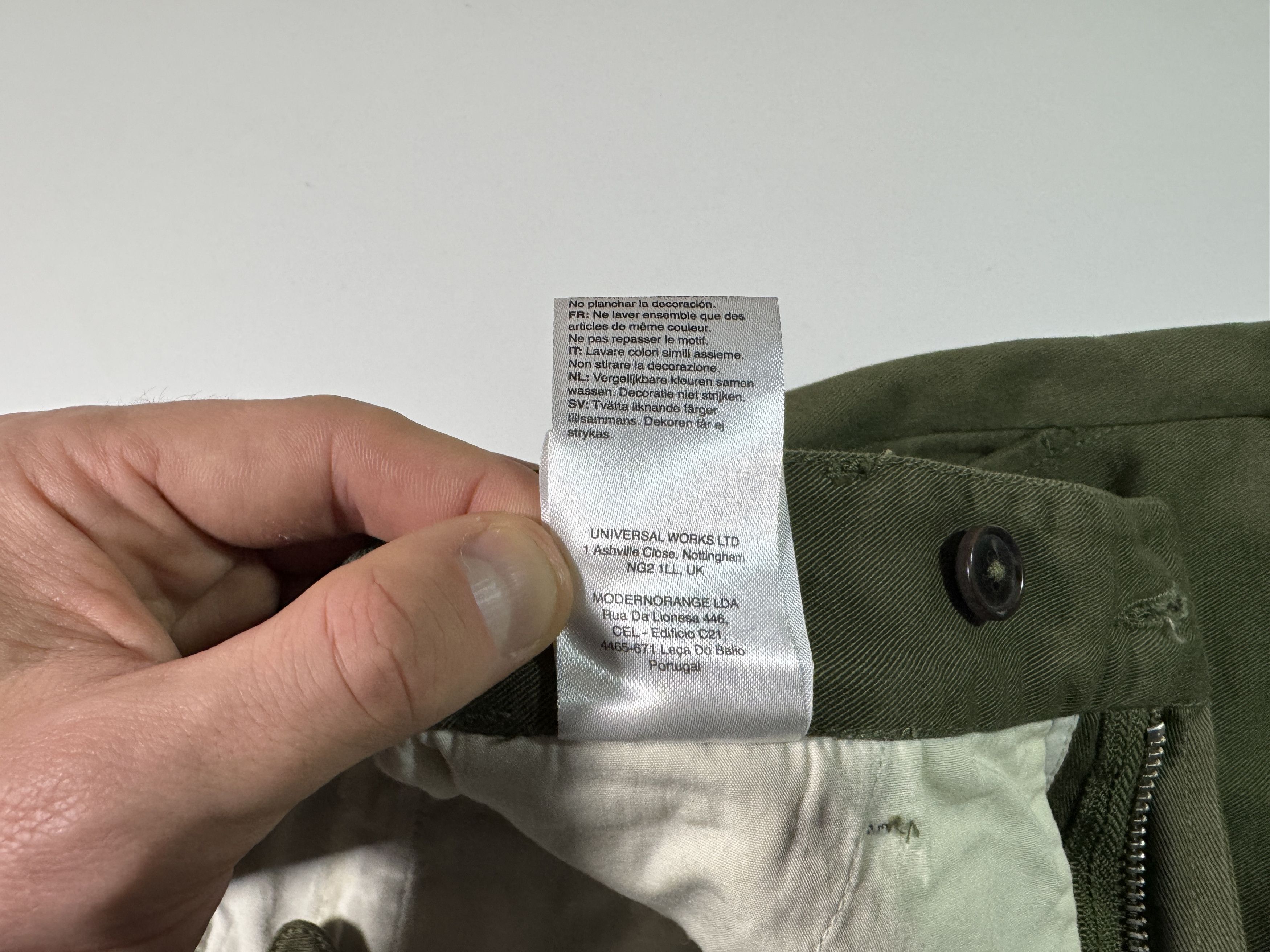 Universal Works Universal Works Pants Khaki Chino Trousers Size 30 Size US 30 / EU 46 - 9 Thumbnail
