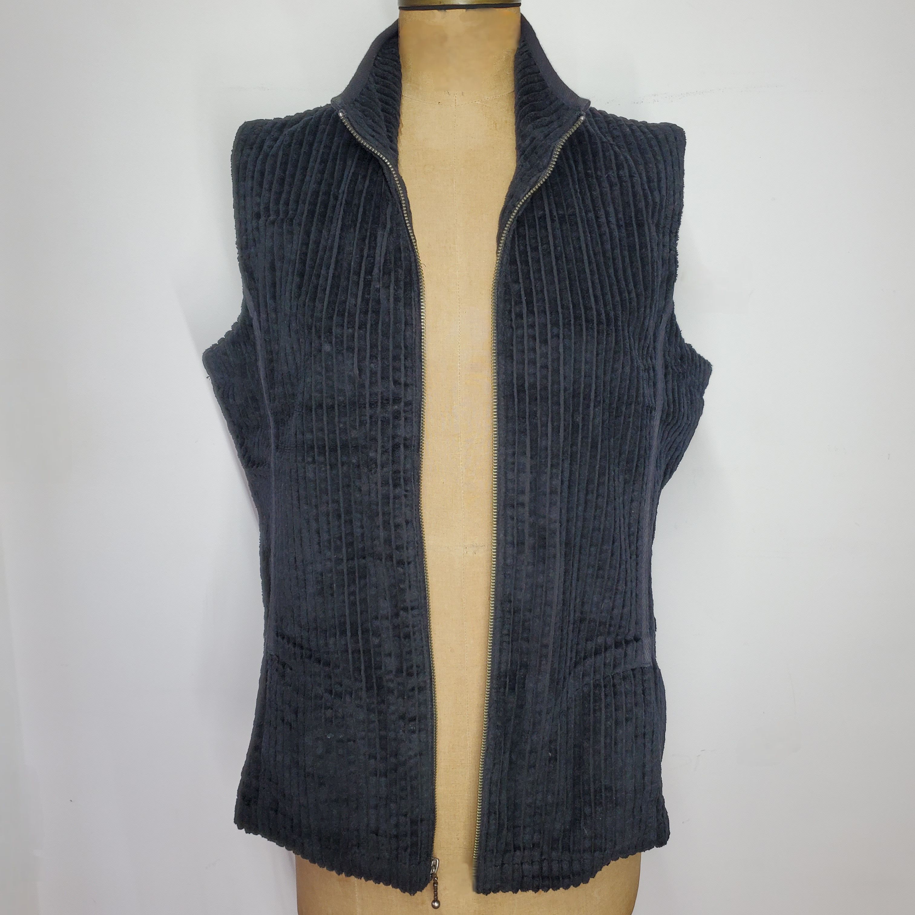 Woolrich Woolen Mills Woolrich Size L Chenille Corduroy Black Brass Zipper Pockets Size L / US 10 / IT 46 - 5 Thumbnail