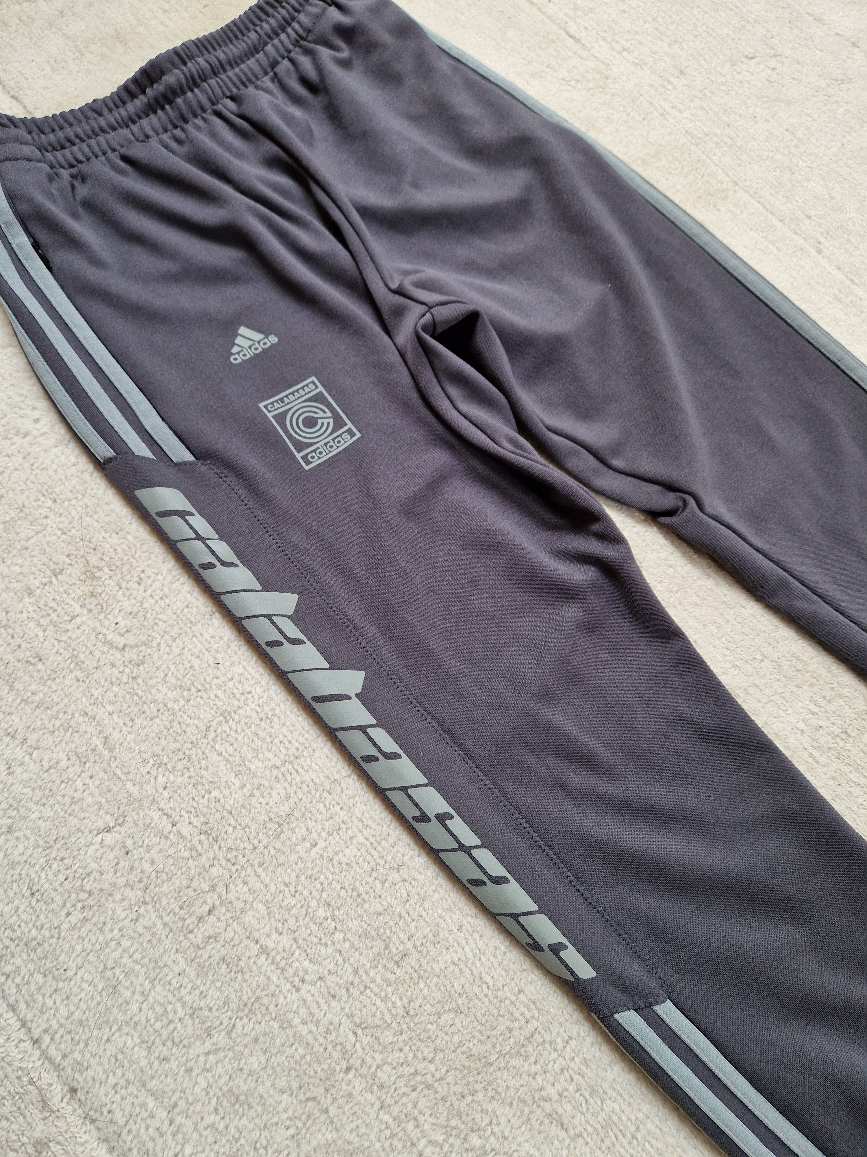 Adidas × Kanye West × Yeezy Adidas x Yeezy Calabasas Sweatpants Black Grey Size M Size US 30 / EU 46 - 2 Thumbnail
