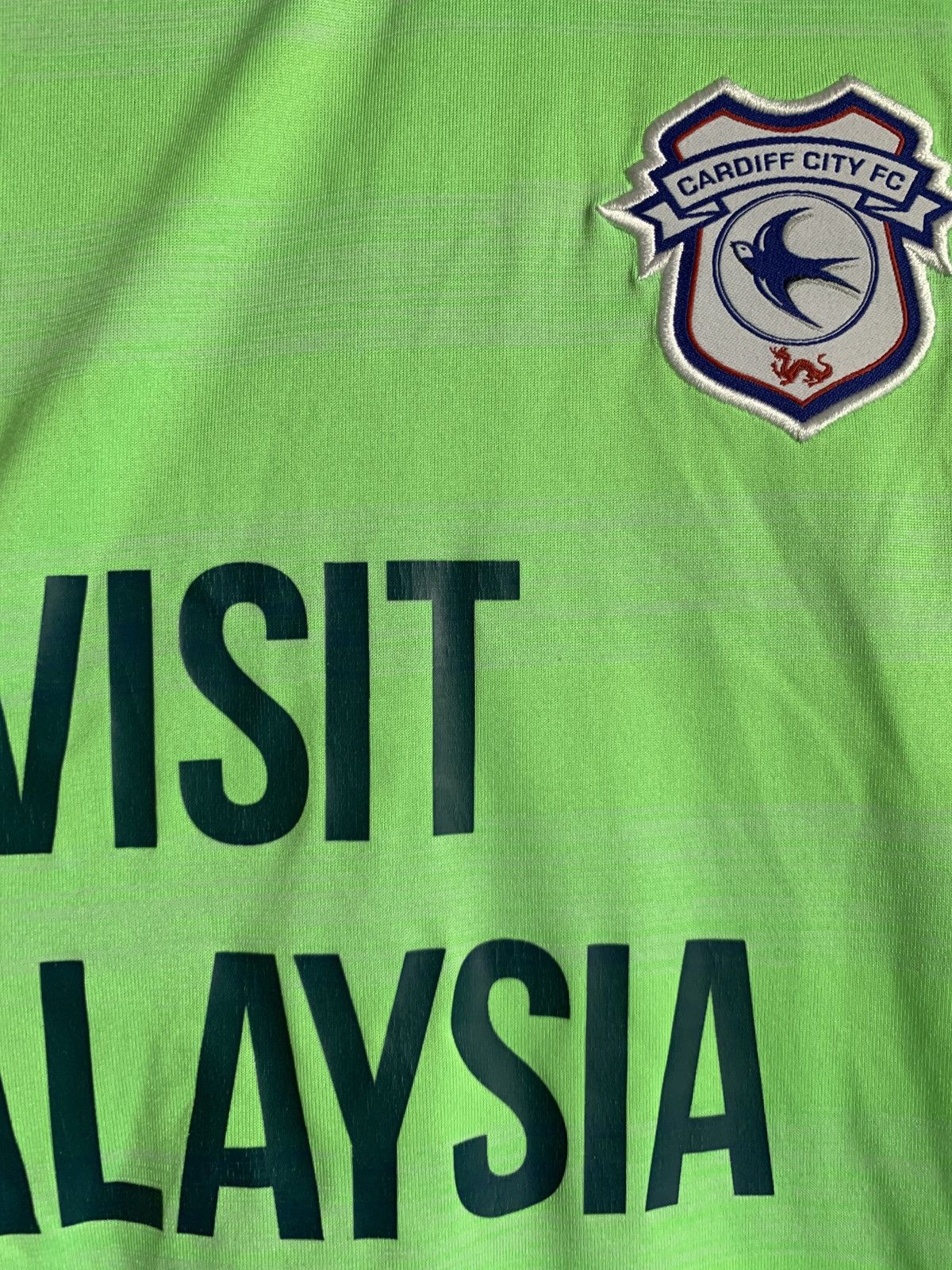 Adidas Cardiff City 2017/18 Away Football Shirt Adidas Soccer Sz S Size US S / EU 44-46 / 1 - 9 Thumbnail