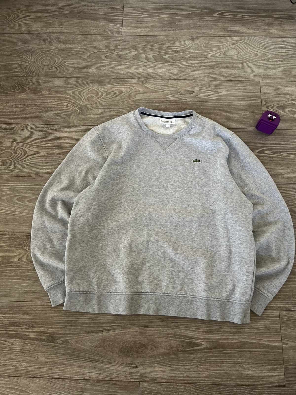 Lacoste Lacoste Sport Casual Fit Crewneck Grey Sweatshirt Size US XL / EU 56 / 4 - 12 Thumbnail