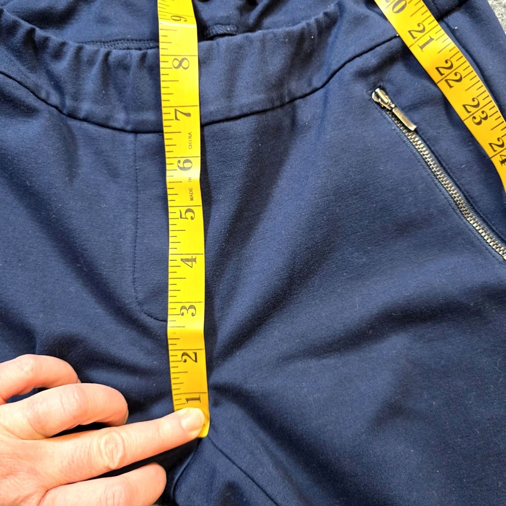 J.McLaughlin J. McLaughlin Pants Women Size 0 Blue Stretch Catalina Cloth Skinny Dress Pants Regular Inseam 27 in Size 25" / US 0 / IT 36 - 6 Thumbnail