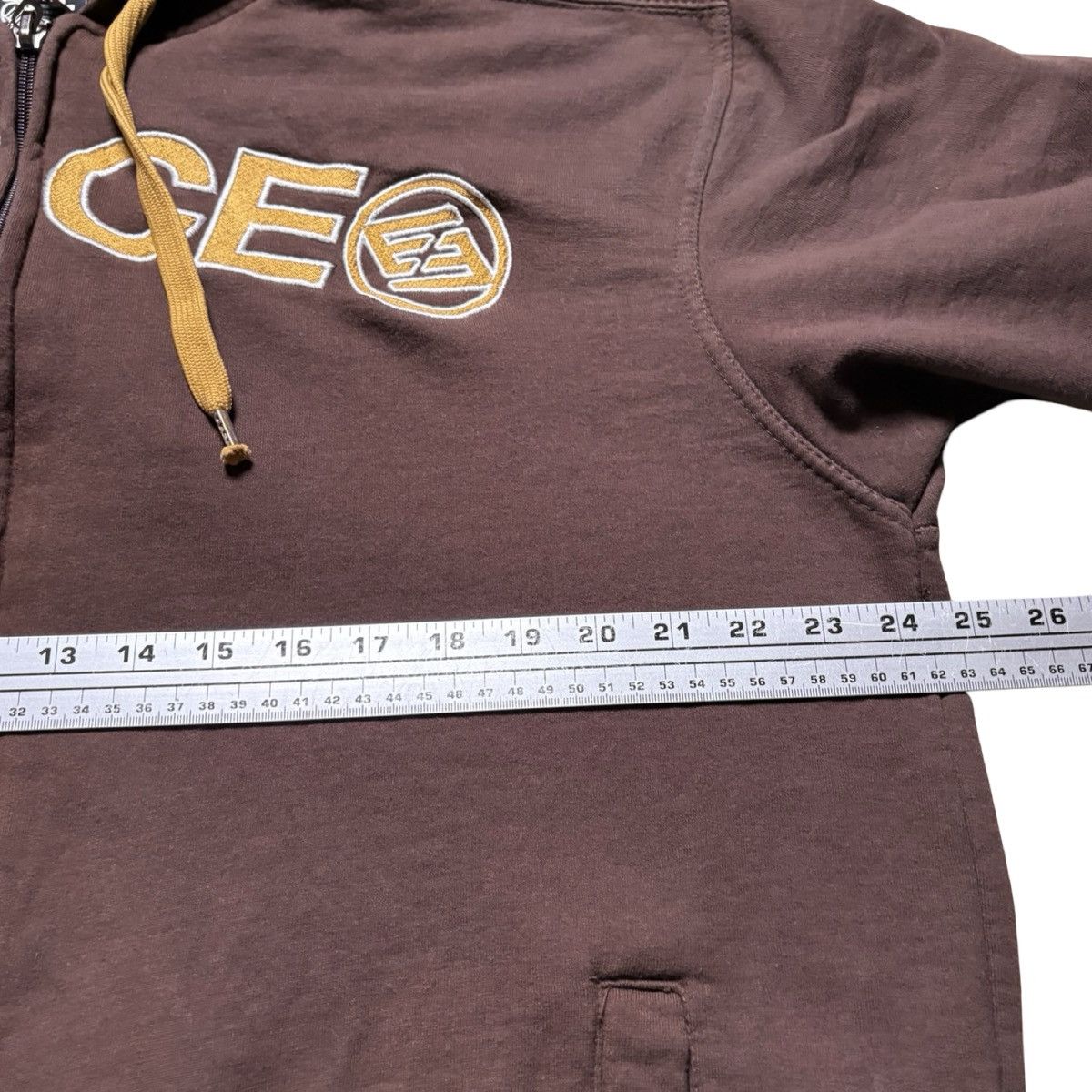 Enyce Vintage Enyce Hoodie XL Brown Full Zip Y2K Streetwear Hip Size US XL / EU 56 / 4 - 4 Thumbnail