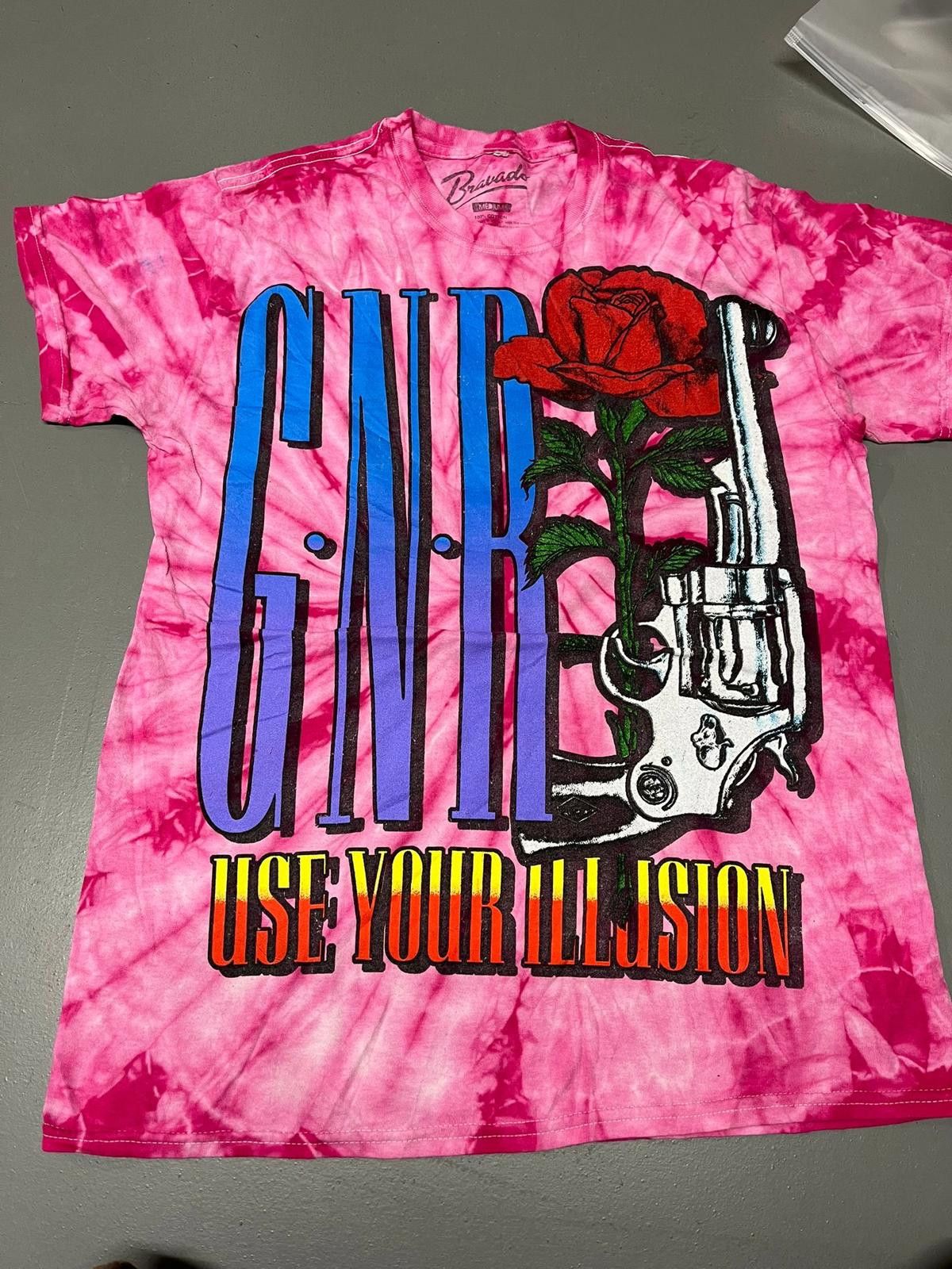 Bravado GNR Use Your Illusion Tie-Dye T-Shirt Size US M / EU 48-50 / 2 - 1 Thumbnail