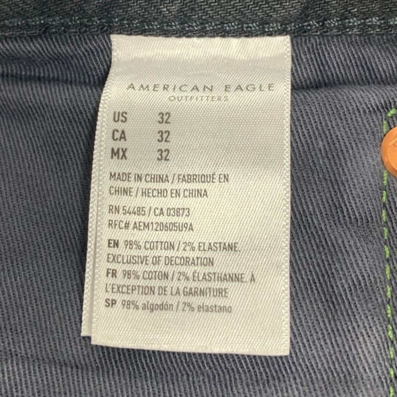 American Eagle Outfitters New American Eagle Womens Size 32 Cotton Blend Denim Jeans Size 33" - 7 Thumbnail