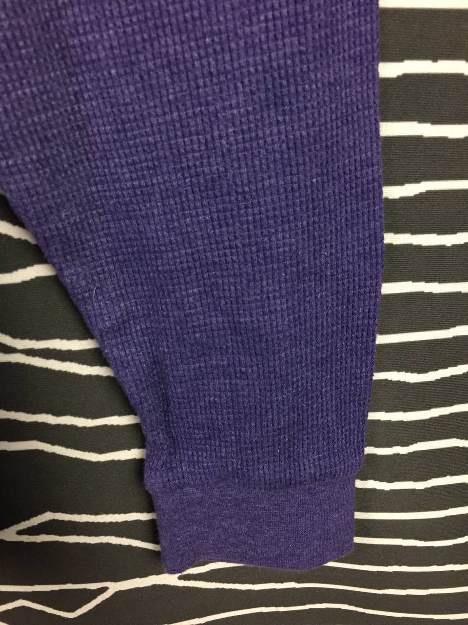 Vintage Vtg Big Ball Sports Waffle Knit Thermal Henley Tee Size US XL / EU 56 / 4 - 4 Thumbnail