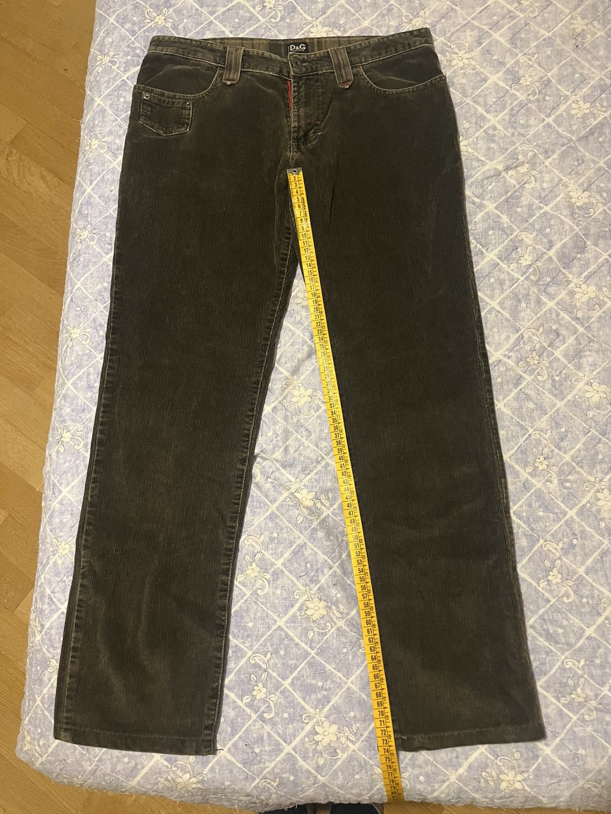 Dolce & Gabbana ARCHIVAL D&G Dolce & Gabbana Corduroy Trousers MCMXCIII IT47 Size US 44 / EU 60 - 13 Thumbnail