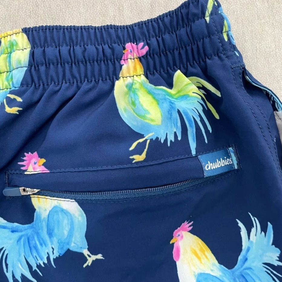 Chubbies Chubbies Shorts Adult Small Blue Roaster Swim Trunks Board Lined Pockets Mens S Size US 29 - 5 Thumbnail
