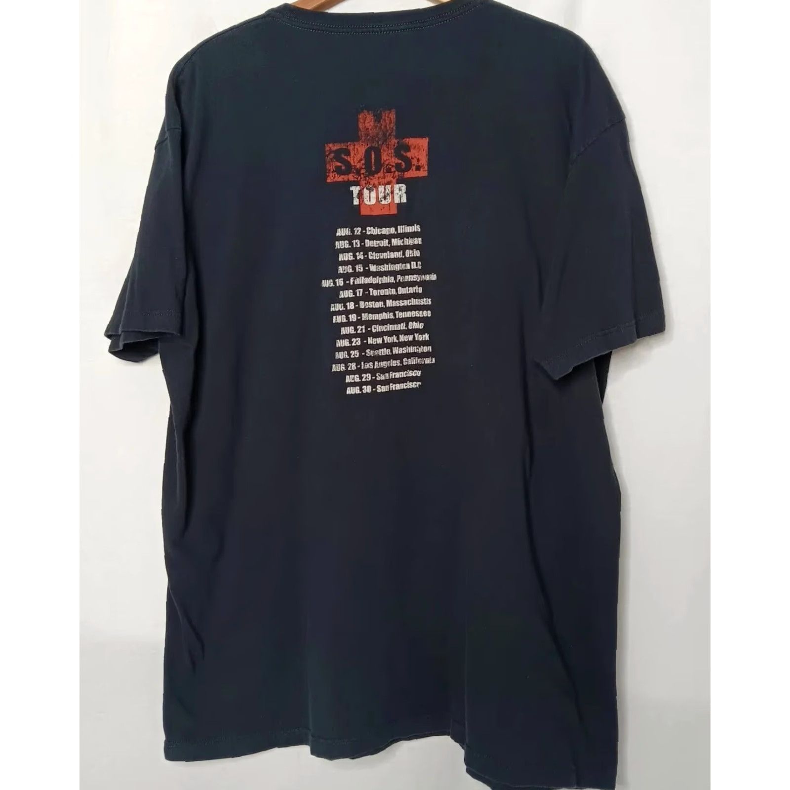 Vintage VINTAGE Paul McCartney Shirt XXL HELP SOS Tour 1993 Black Rock Band Music Beatles Size US XXL / EU 58 / 5 - 3 Thumbnail