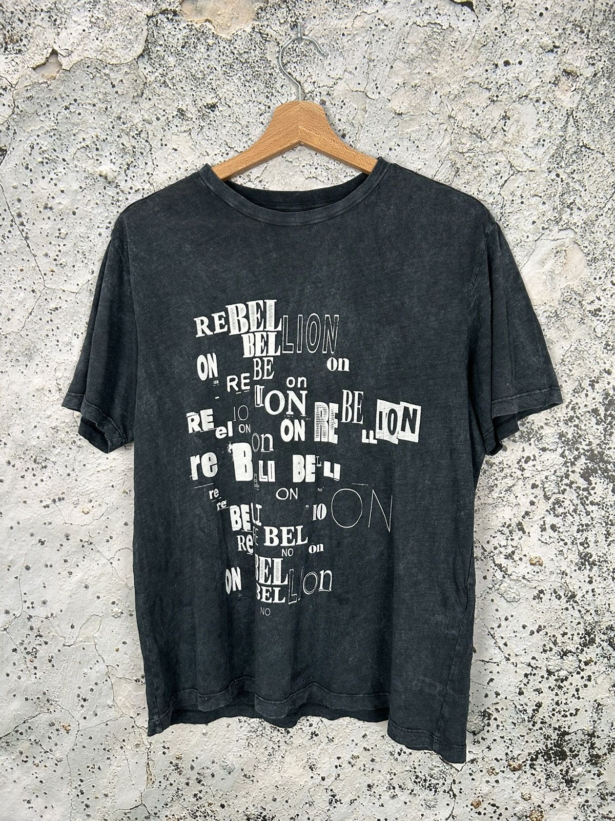Vintage Isabel Marant Etoile Designer Graphic Tee Rebelion