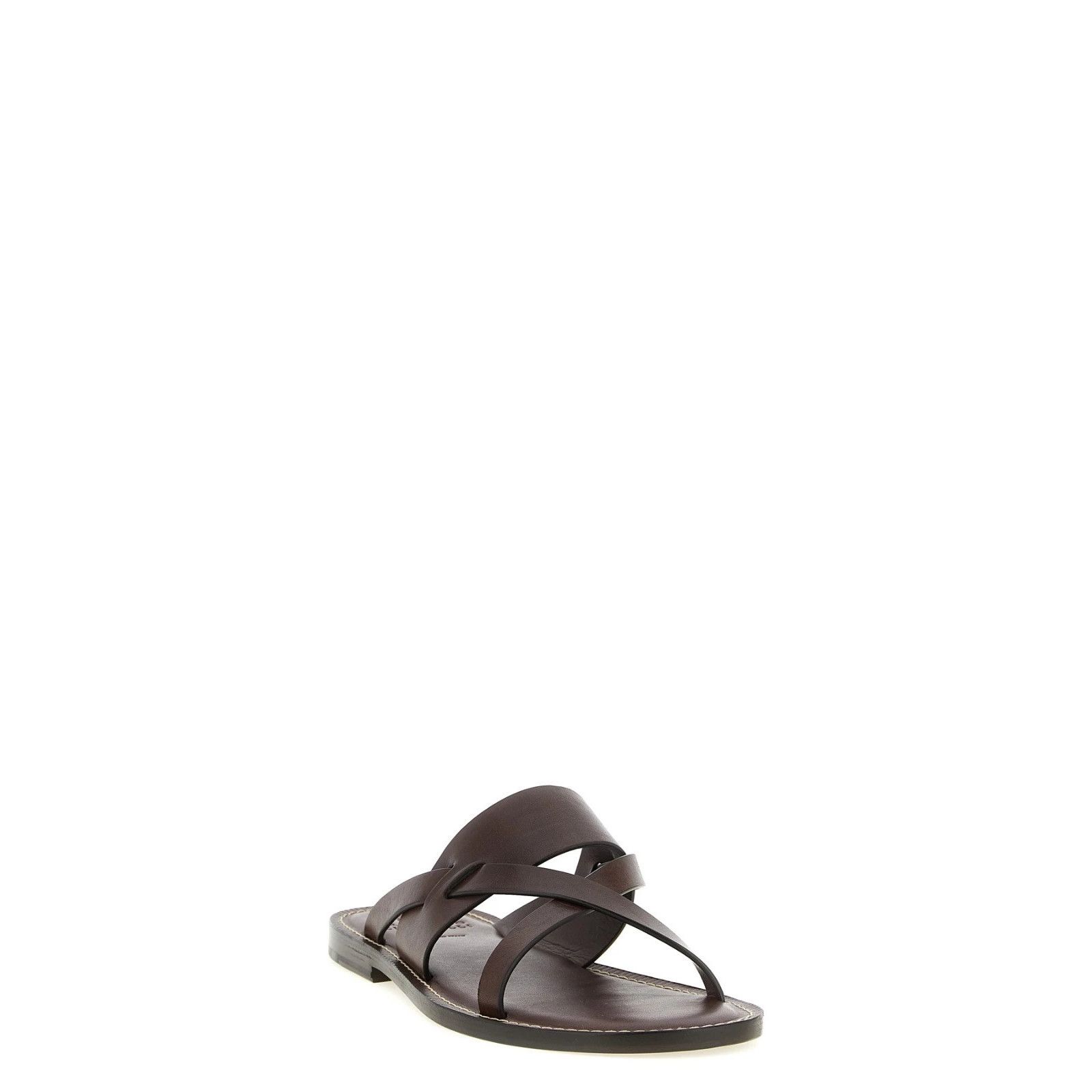 Brunello Cucinelli BRUNELLO CUCINELLI Brown Sandals New & Authentic (Men's size Size US 13 / EU 46 - 2 Thumbnail