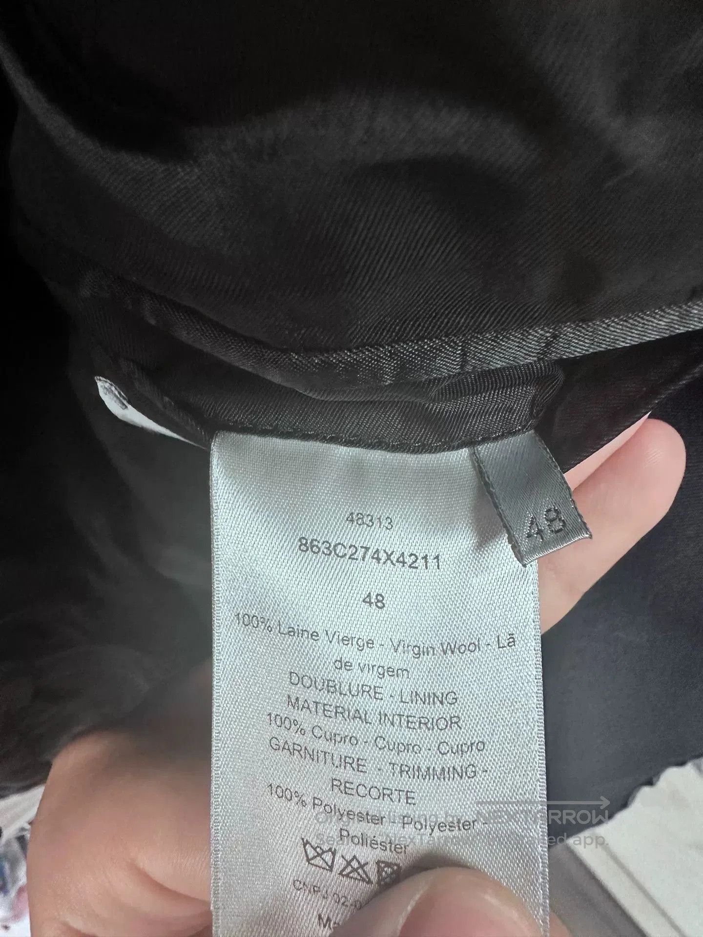 Dior dior branded suit jacket with unique design. Size US L / EU 52-54 / 3 - 3 Thumbnail