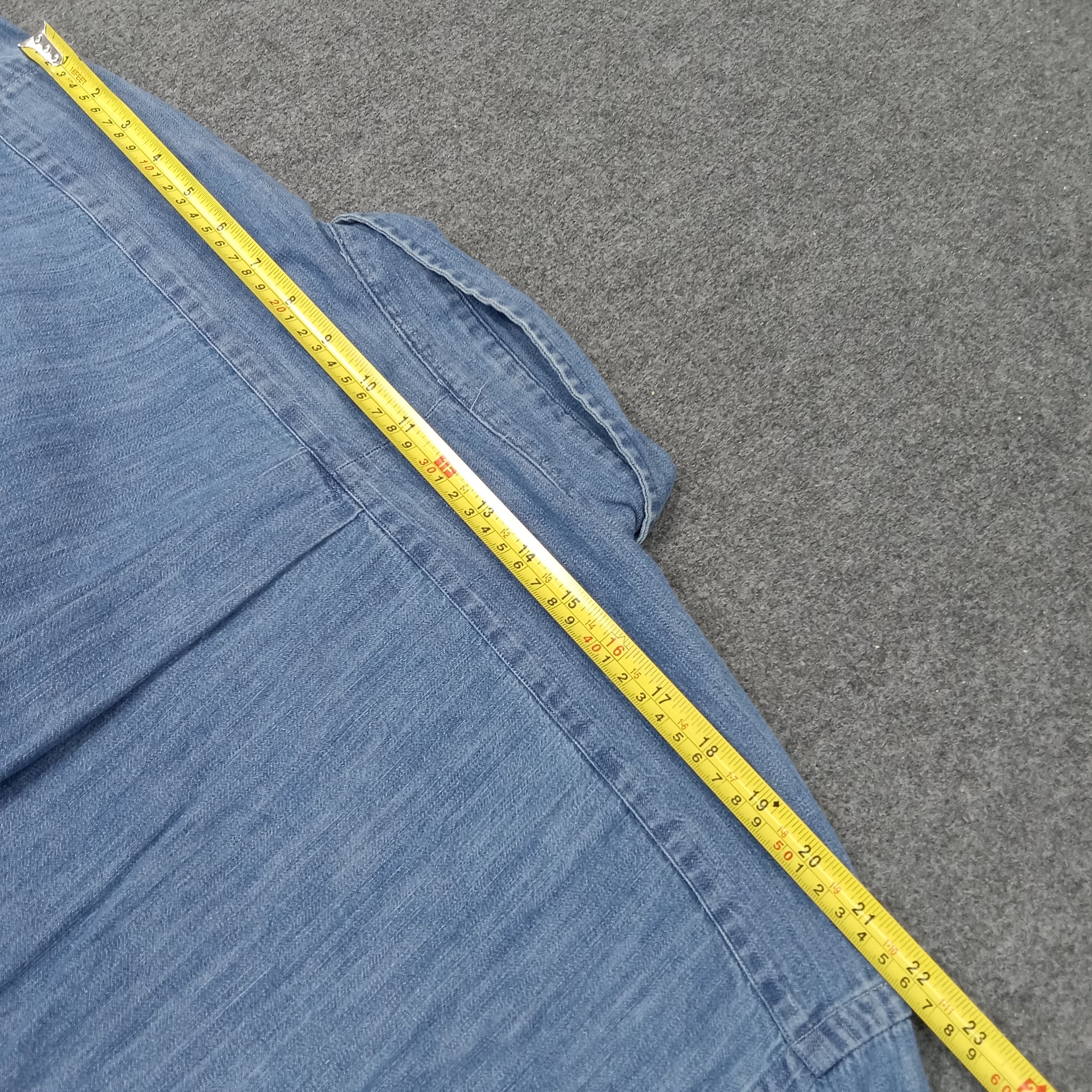 Polo Ralph Lauren Ralph Lauren American Brand Denim Shirt Button Up C223N33 Size US XXL / EU 58 / 5 - 6 Thumbnail