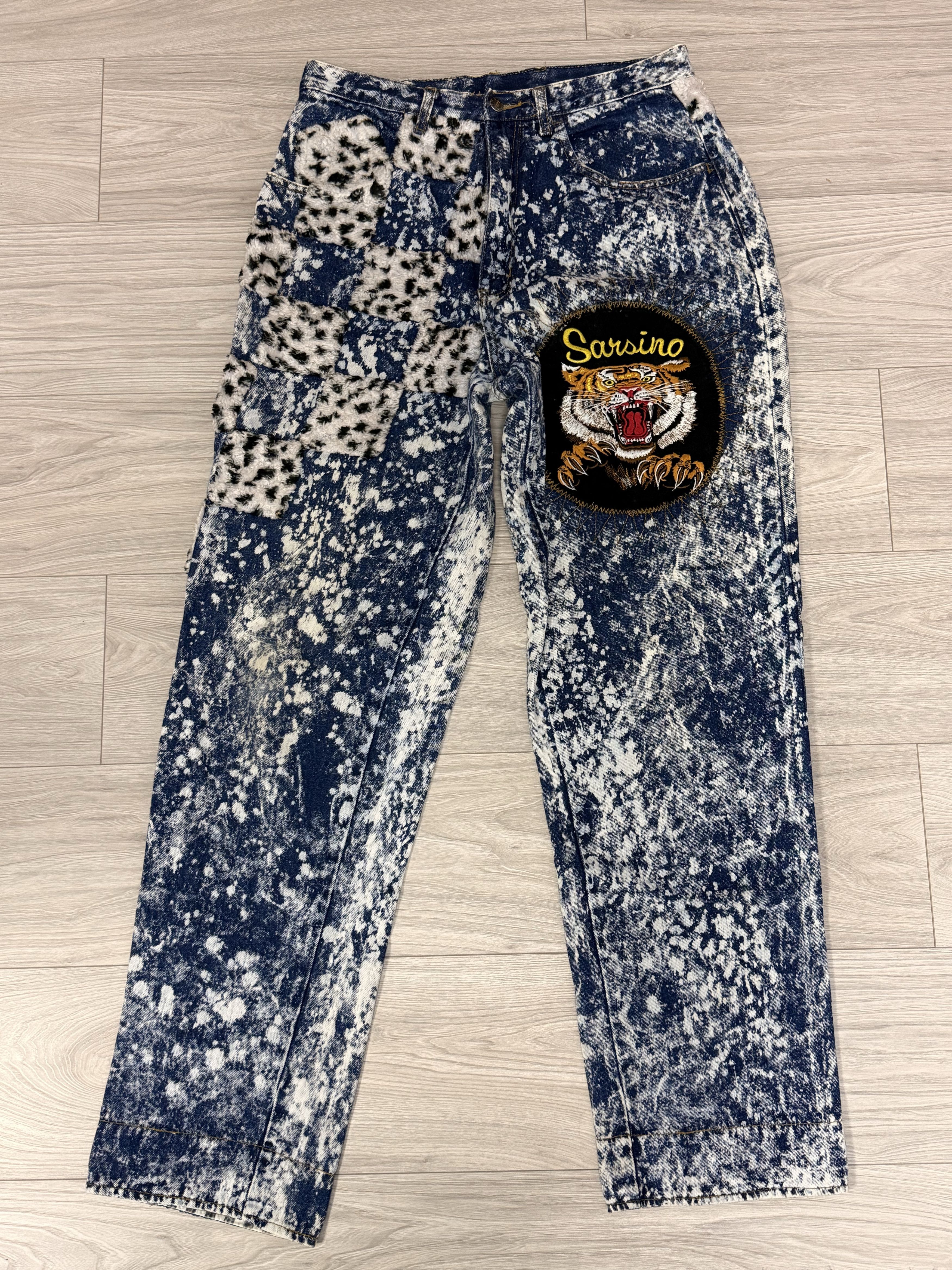 Vintage Sarsino Vintage Hair Denim Size US 34 / EU 50 - 1 Thumbnail