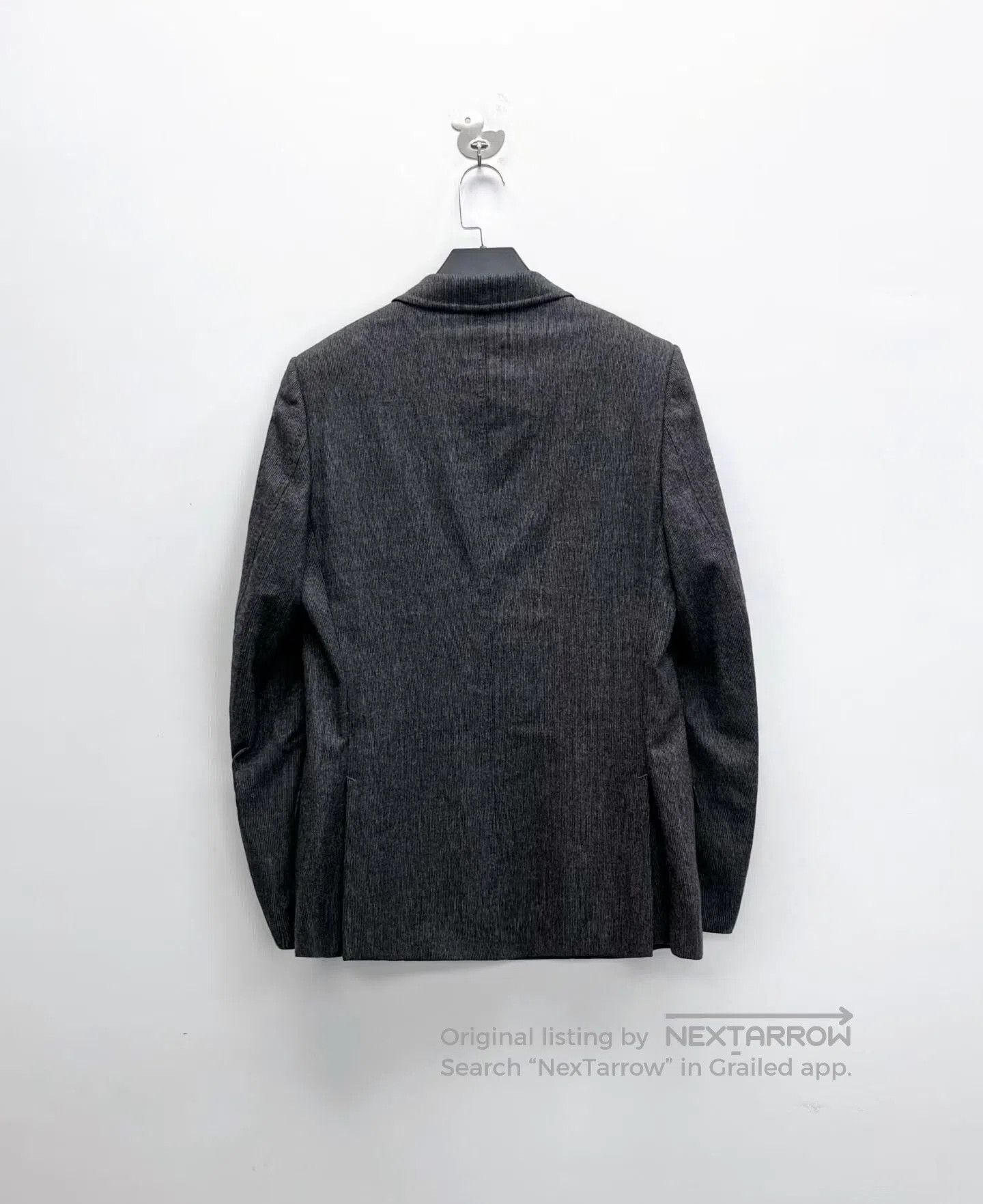 Gucci Gucci Gray Logo Print Suit Jacket. Size US M / EU 48-50 / 2 - 2 Thumbnail