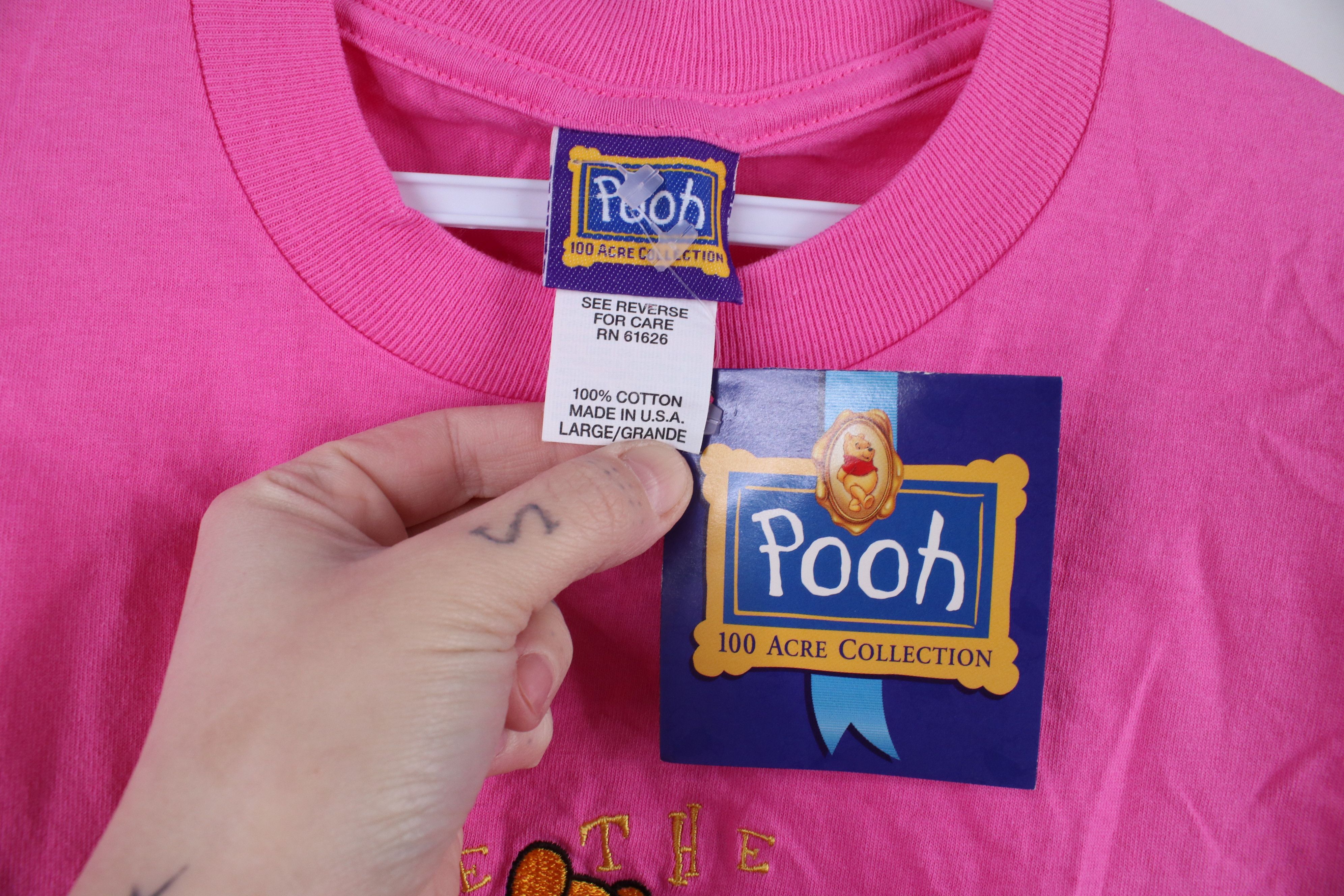 Disney × Vintage Deadstock Vintage 90s Disney Winnie the Pooh T-Shirt USA Size L / US 10 / IT 46 - 4 Thumbnail