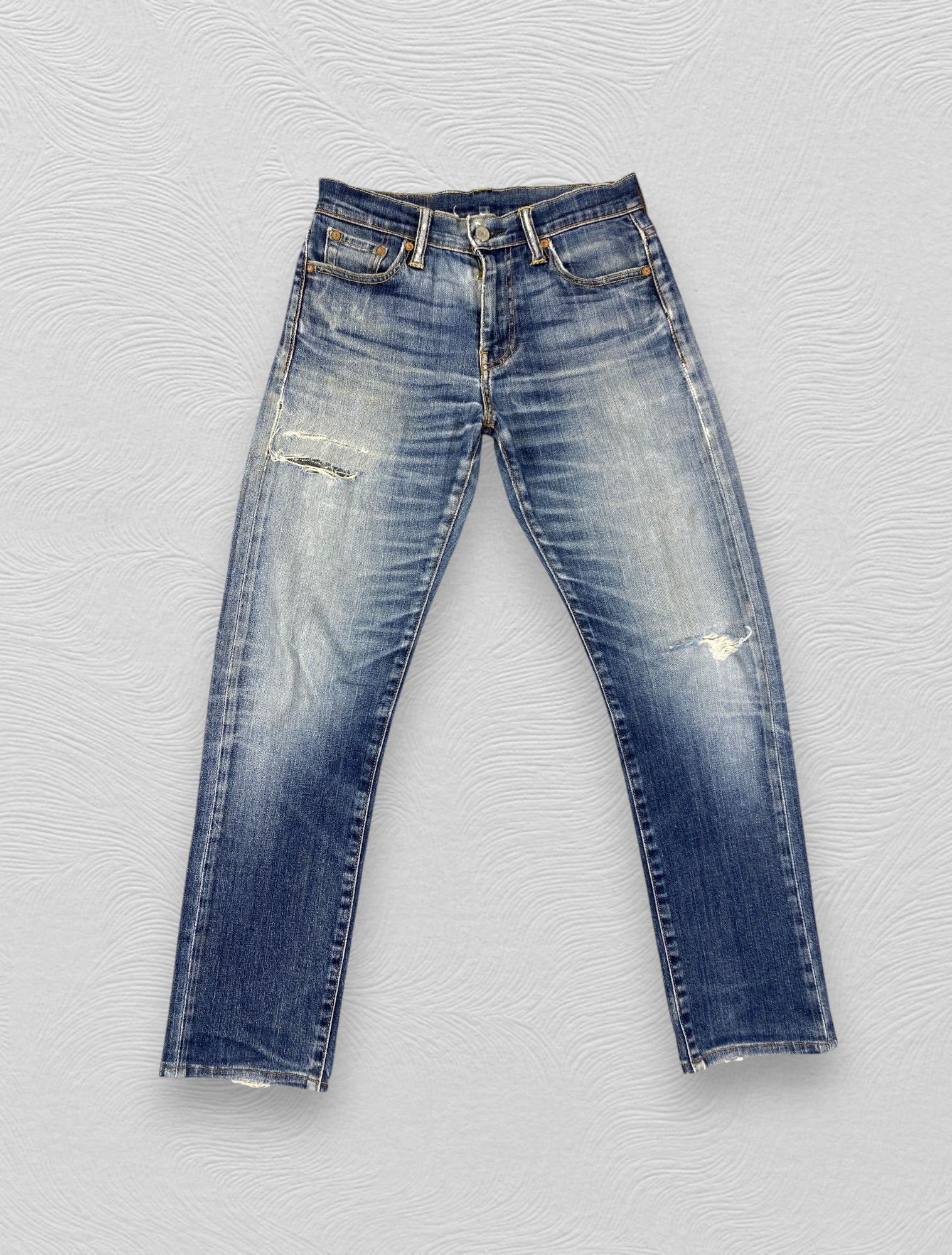 Levi's Distressed Blue Vintage Levi's 513 29x29 Denim -JN2150 Size US 29 - 1 Thumbnail