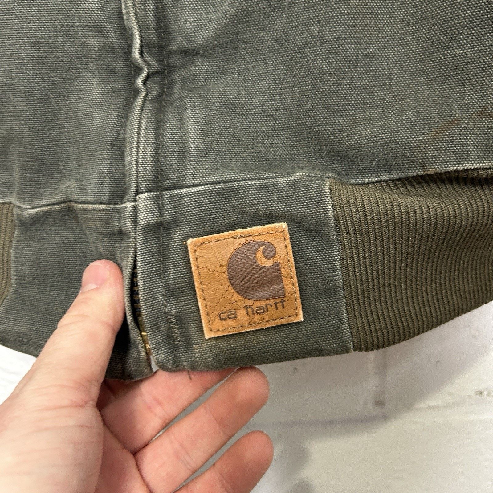 Carhartt Vintage Carhartt Quilted Santa Fe Jacket “Moss Green” J14 Size US M / EU 48-50 / 2 - 3 Thumbnail