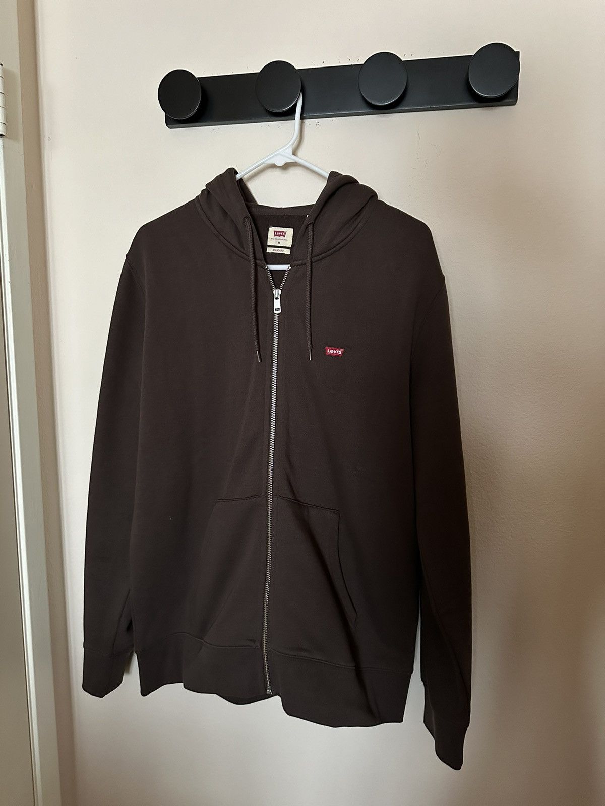 Levi's Levi’s brown zip up Size US M / EU 48-50 / 2 - 1 Thumbnail