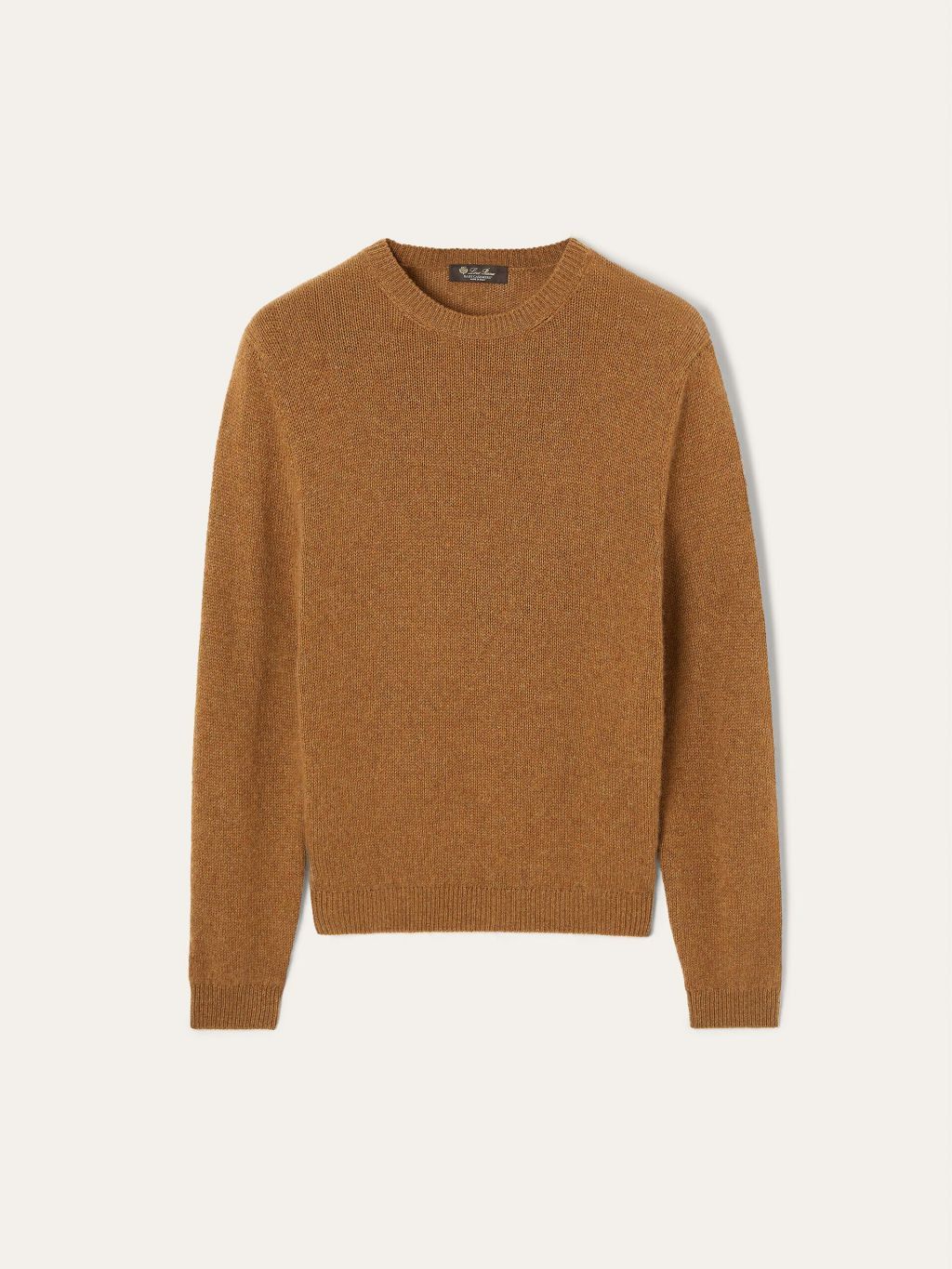 Loro Piana o1w1db10226 FAO2891 Fobello Crewneck Sweater in Brown Size US L / EU 52-54 / 3 - 1 Thumbnail