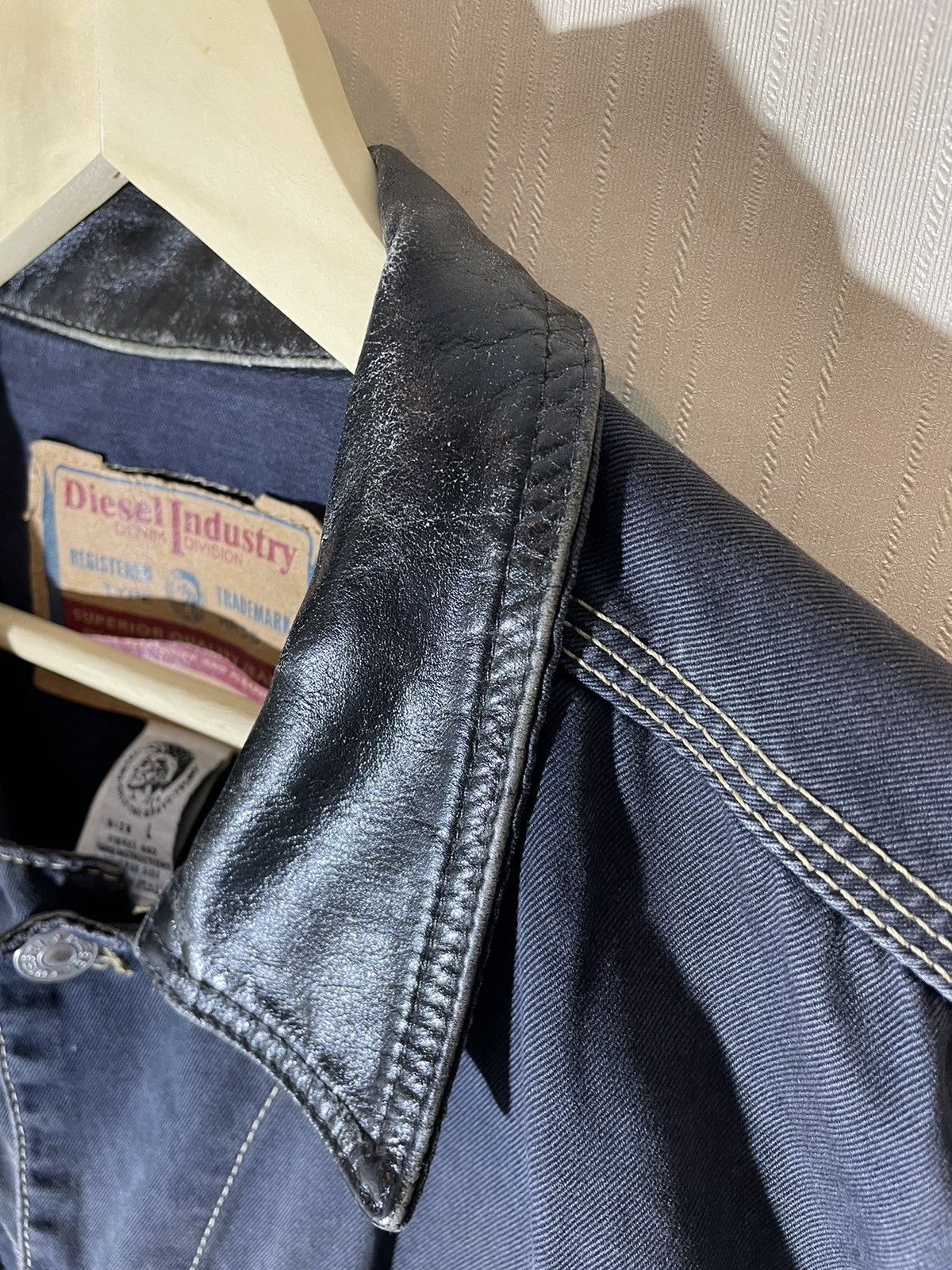 Diesel × Vintage Diesel vintage y2k jacket 00s Size US L / EU 52-54 / 3 - 6 Thumbnail