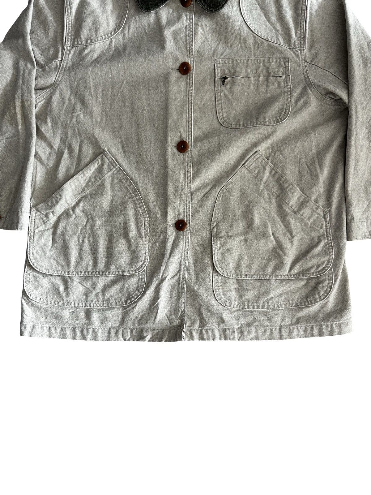 L.L. Bean Vintage L.L.Bean Chore Barn Jacket Khaki Size US L / EU 52-54 / 3 - 4 Thumbnail