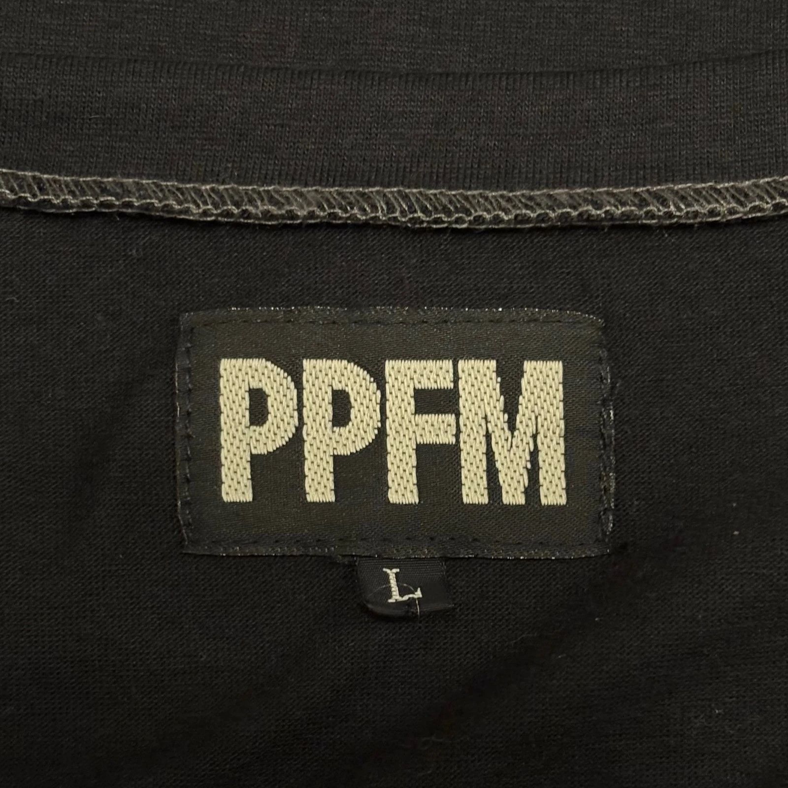 Japanese Brand PPFM Black Underground T-shirt