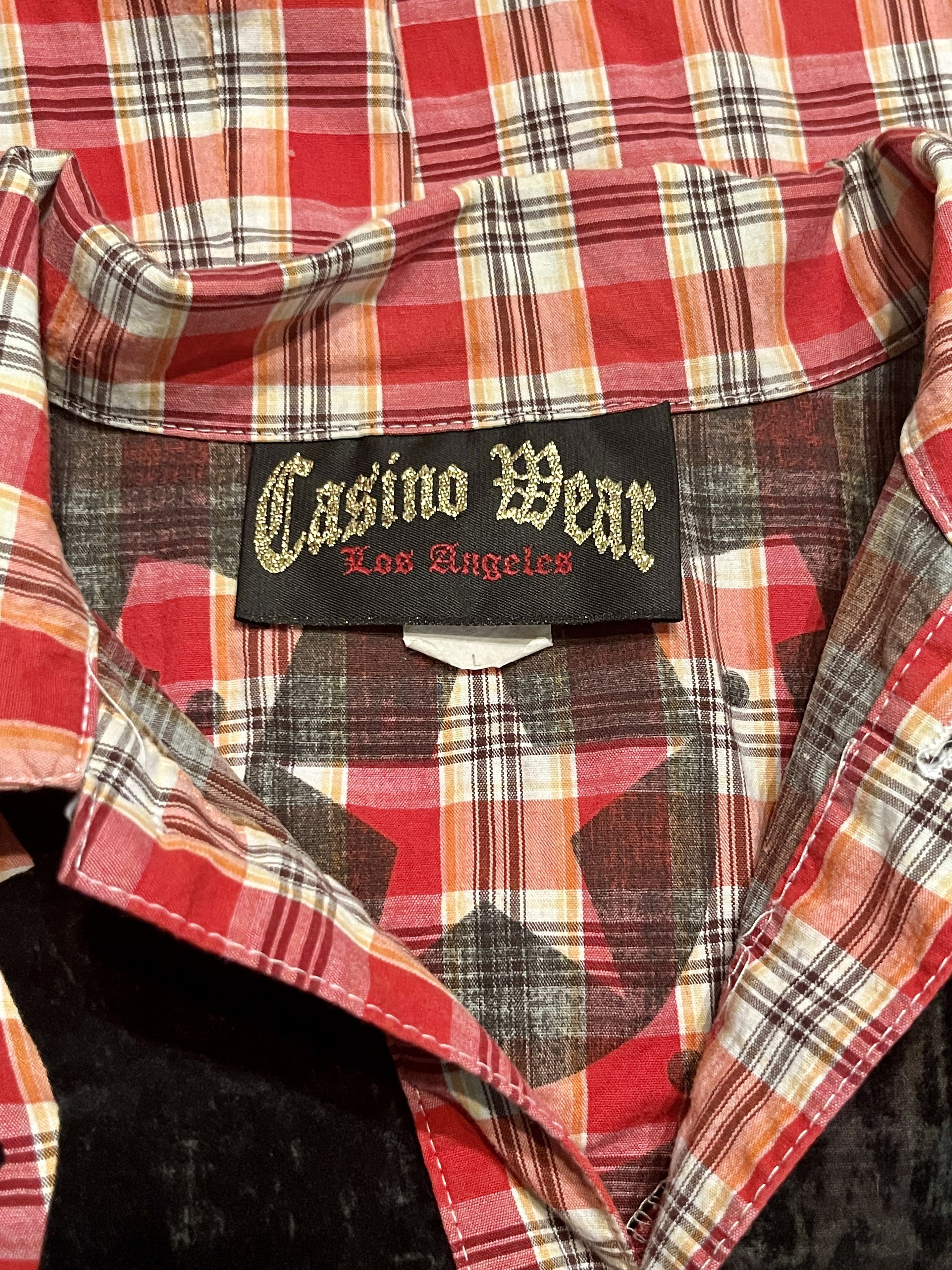 Vintage Vintage Casino Wear Los Angeles Velvet Western Shirt L Size US L / EU 52-54 / 3 - 6 Thumbnail