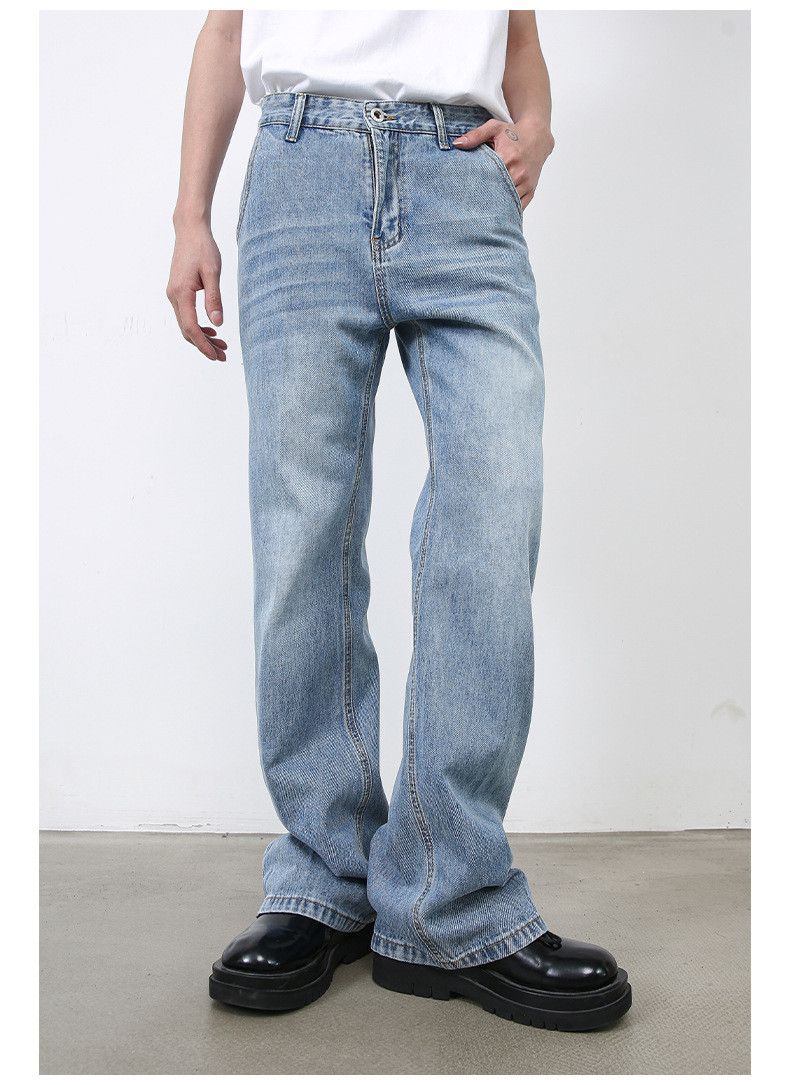 Japanese Brand High street washed blue trendy flared jeans y2k Size US 32 / EU 48 - 2 Thumbnail