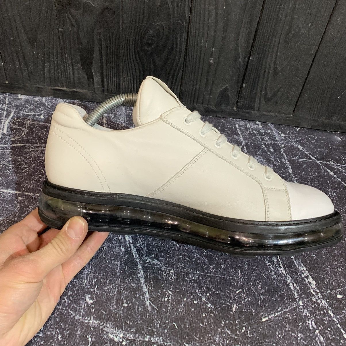Prada Prada Women’s Leather Sneakers Size 40, 26 cm Size US 10 / IT 40 - 12 Thumbnail