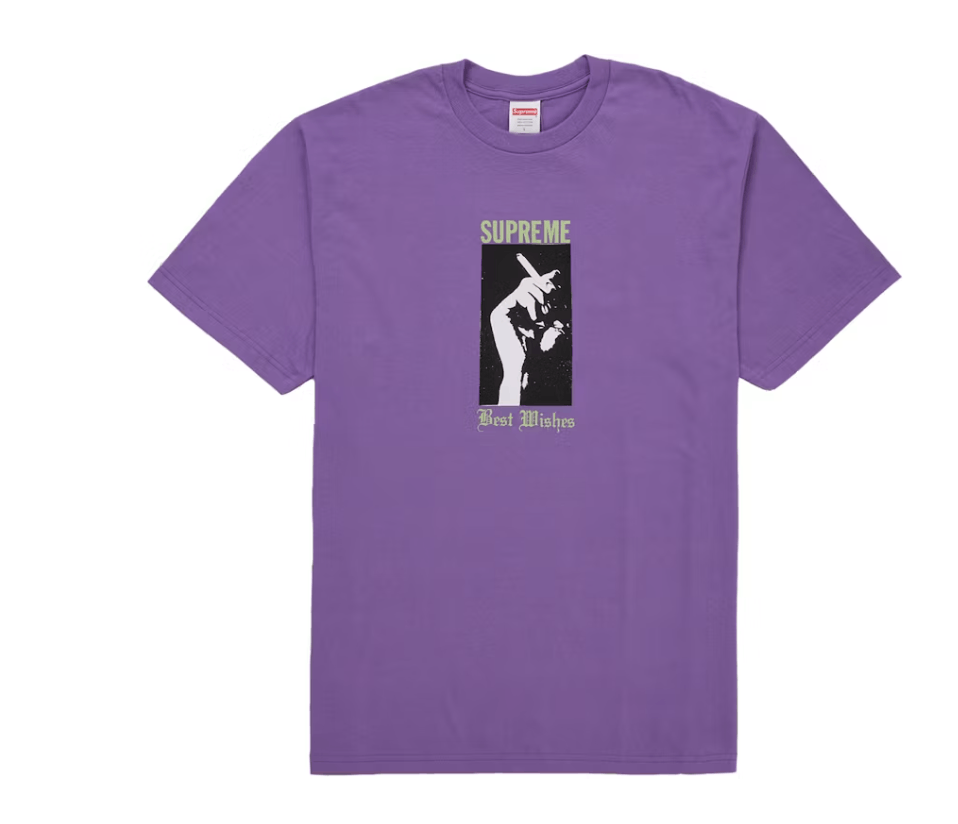 Supreme × Vintage OG Supreme “Death Wish” Tee | Grailed