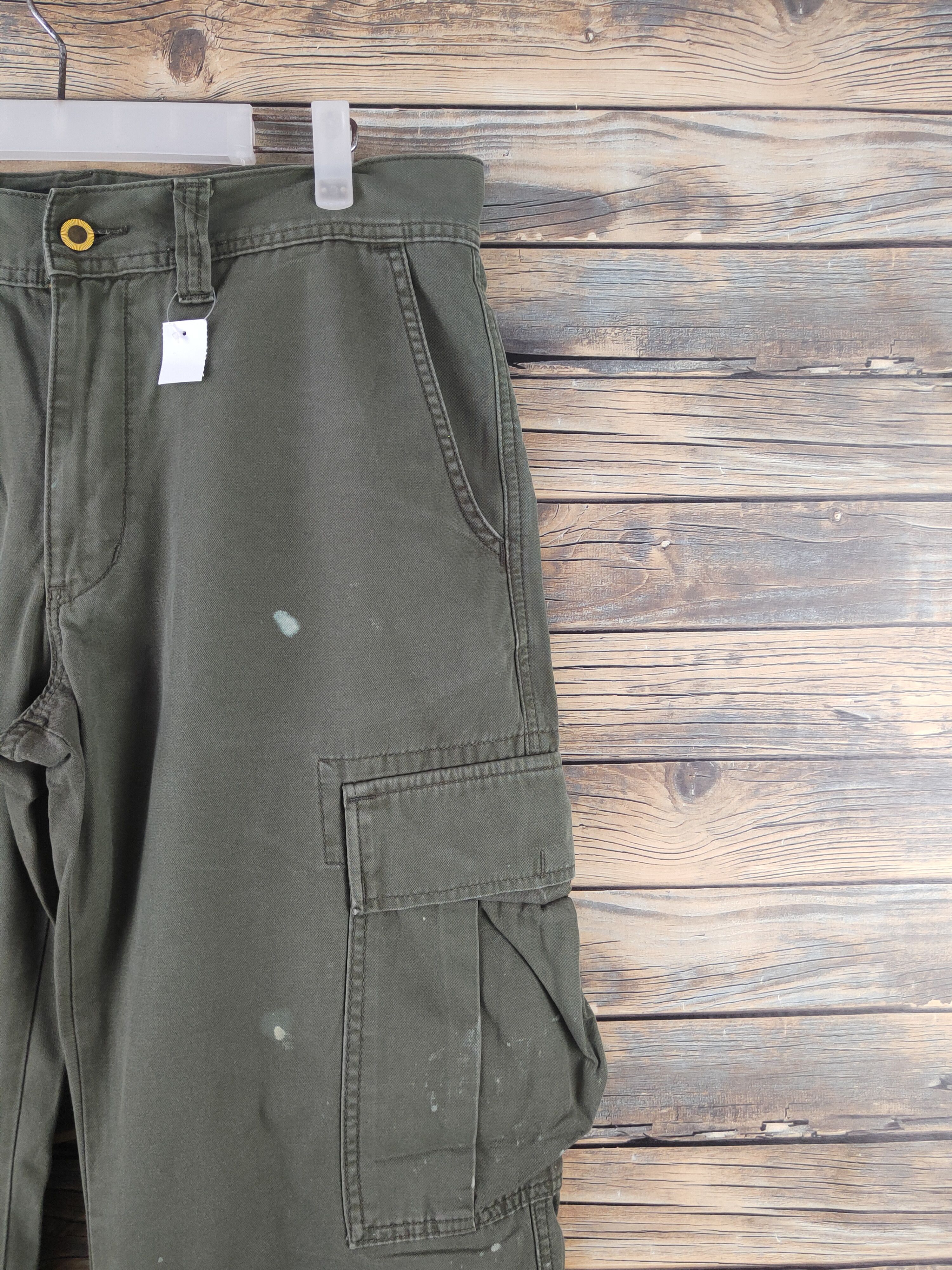 Edwin DL The LA Mart Dark Olive Multipocket Cargo Pants #1929 Size US 33 - 5 Thumbnail