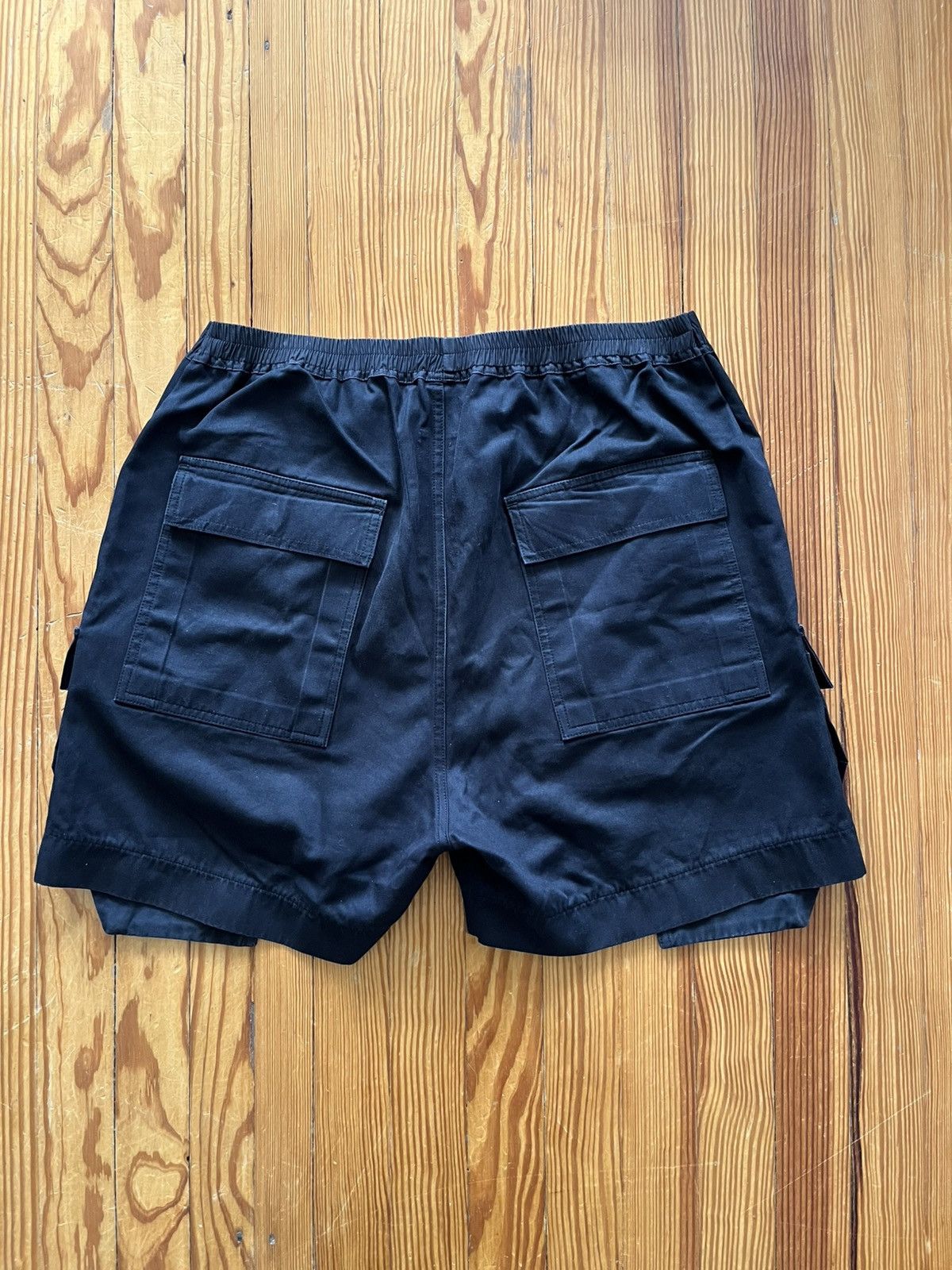 Rick Owens Rick Owens Mainline SS16 Cyclops Cargo Boxer Shorts Black Size US 34 / EU 50 - 2 Thumbnail