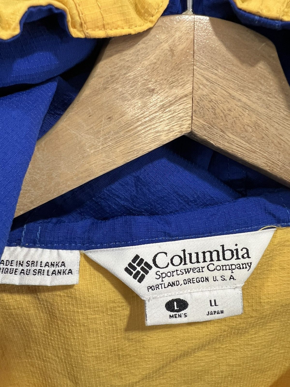 Columbia Vintage 90s Columbia Windbreaker Jacket Pullover Size US L / EU 52-54 / 3 - 4 Thumbnail