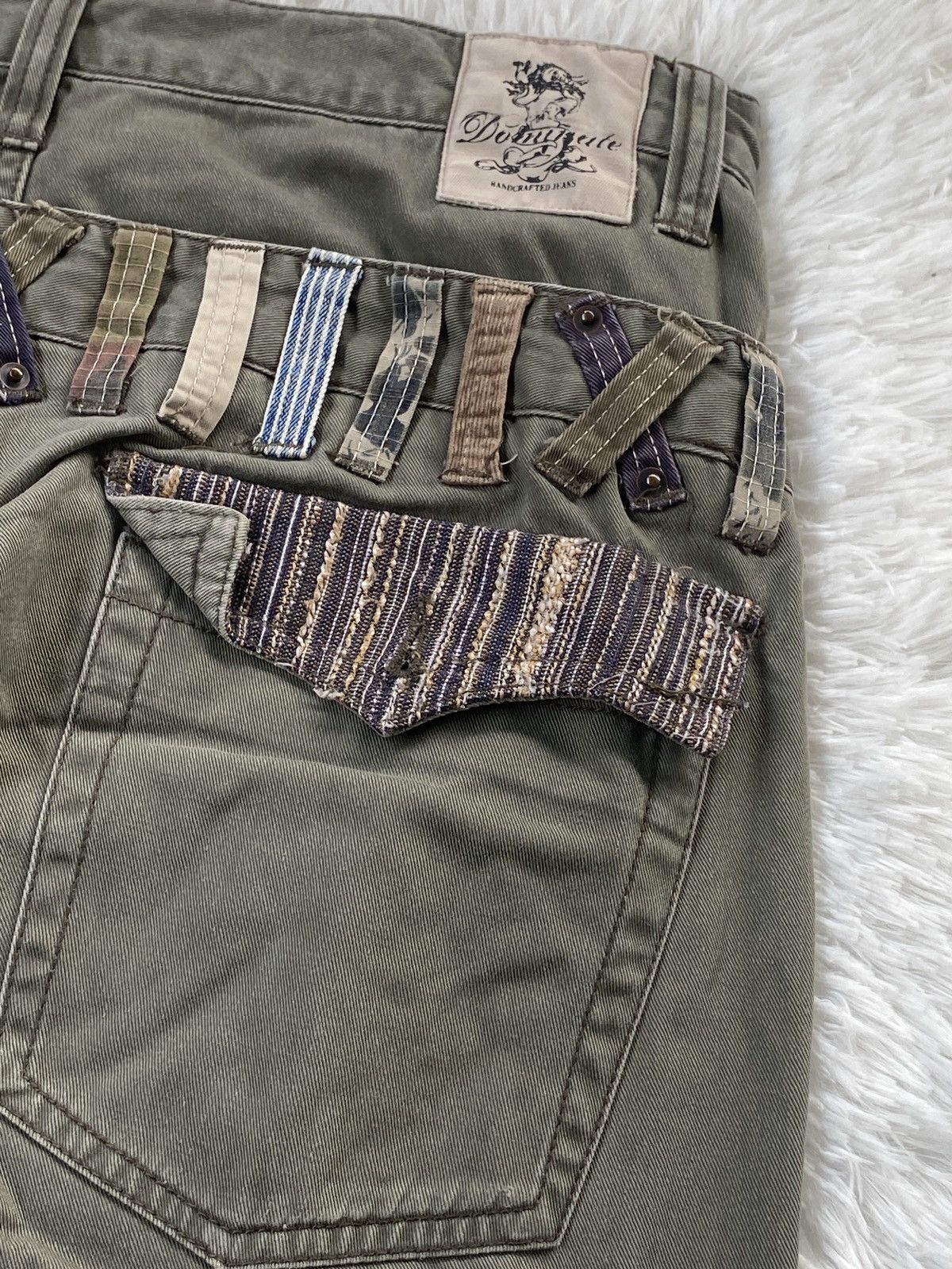 Japanese Brand × Seditionaries 🔥RARE🔥Dominated Handcrafted Jeans Japan Denim Double Waist Size US 34 / EU 50 - 10 Thumbnail