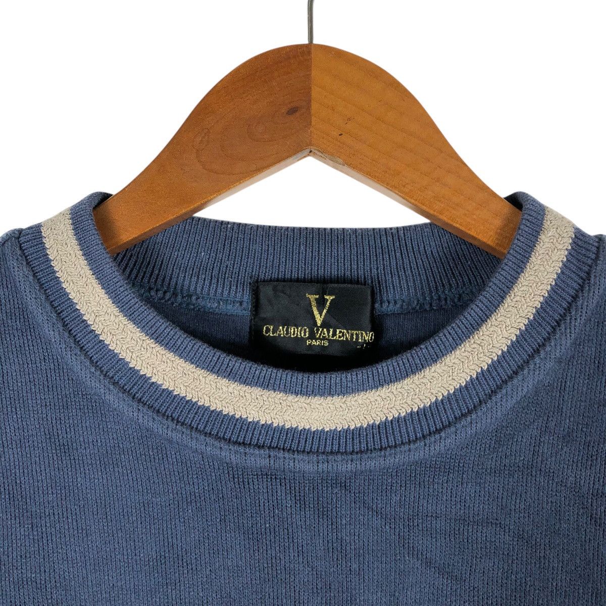 Valentino CLAUDIO VALENTINO Nice Embroidery Design Sweatshirt Size US L / EU 52-54 / 3 - 3 Thumbnail