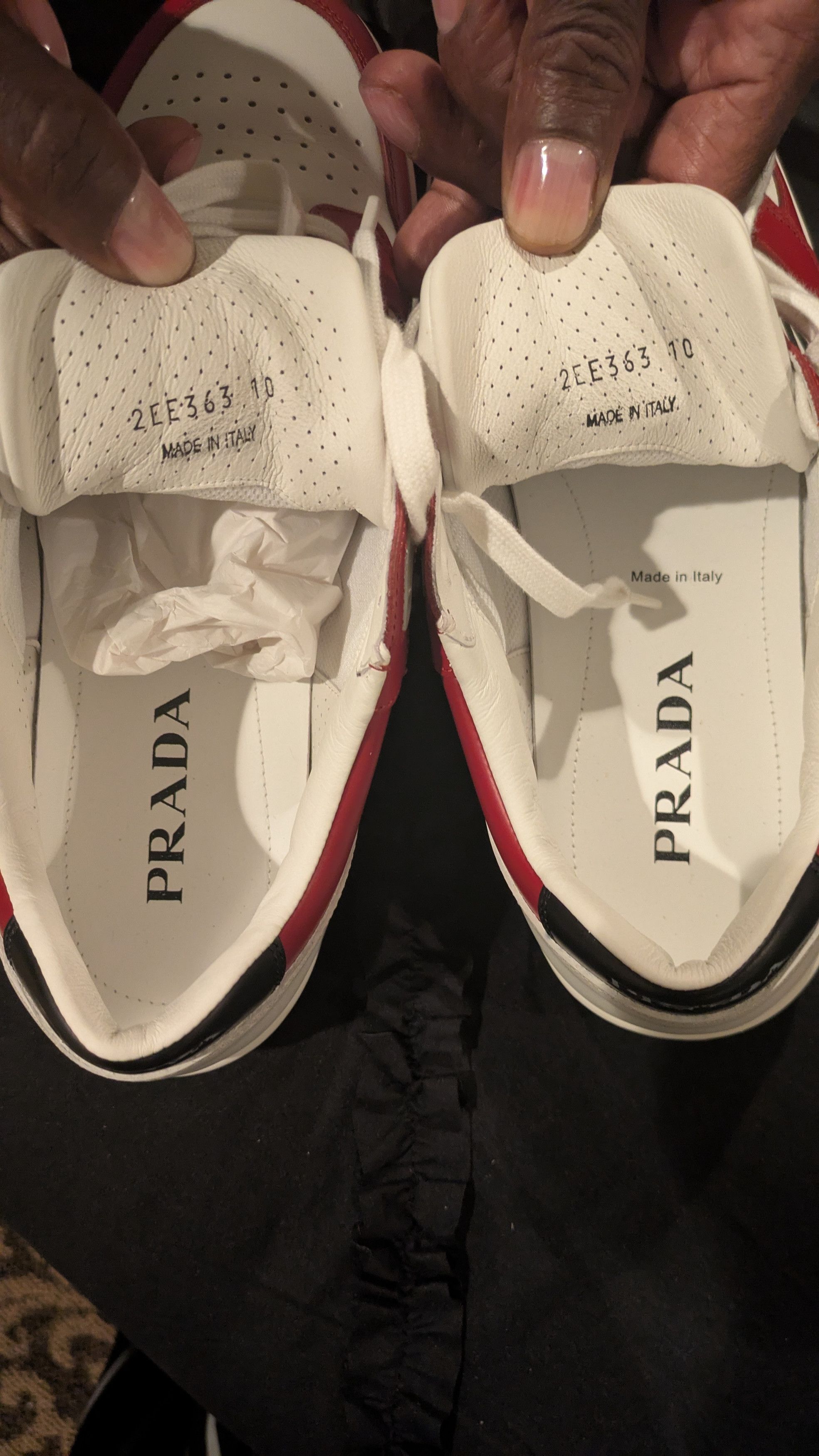 Prada Prada Milano Low-Top Sneakers Size US 11 / EU 44 - 9 Thumbnail