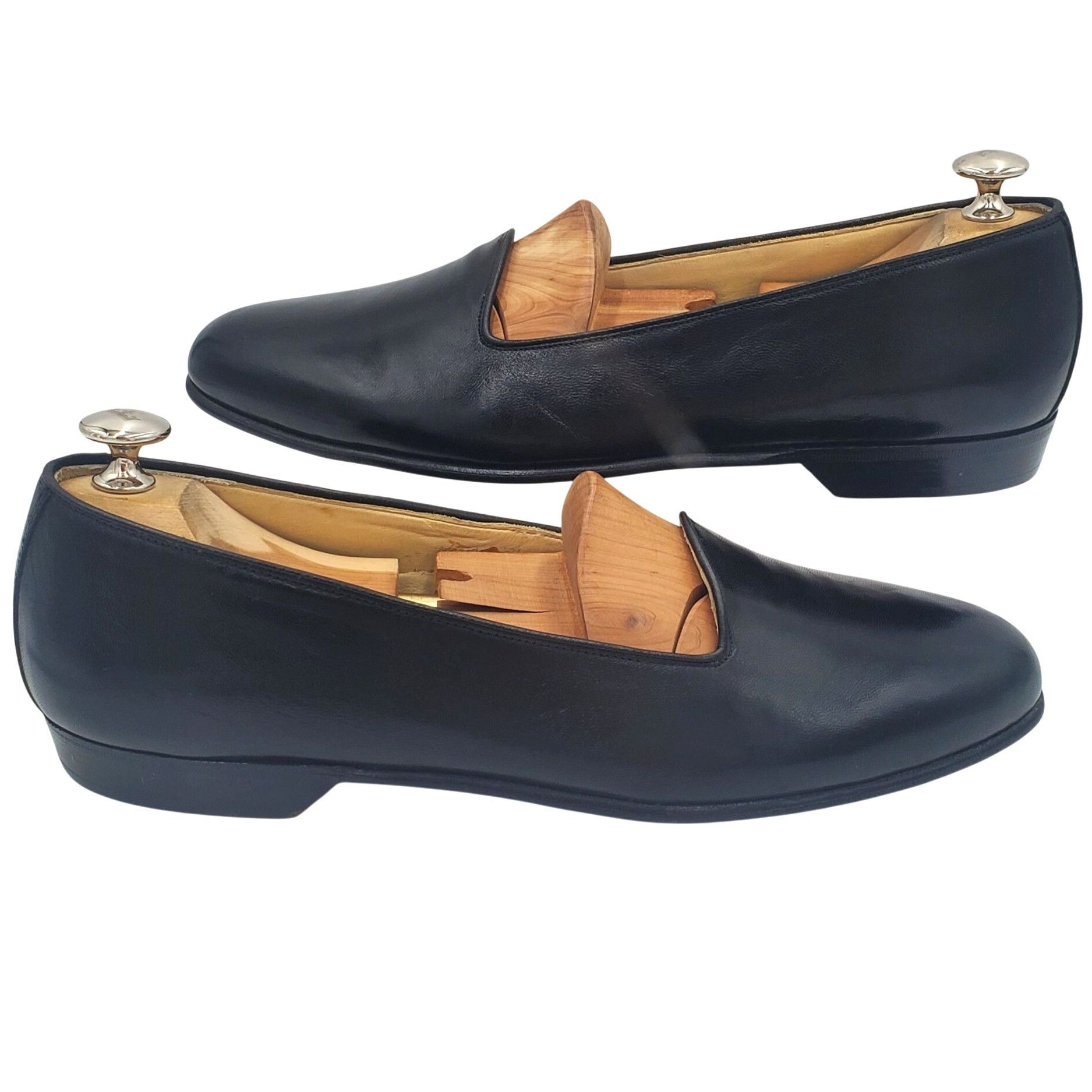 Cole Haan New Bragano Cole Haan Men size 10 Black Calf Leather loafer Size US 10 / EU 43 - 12 Thumbnail