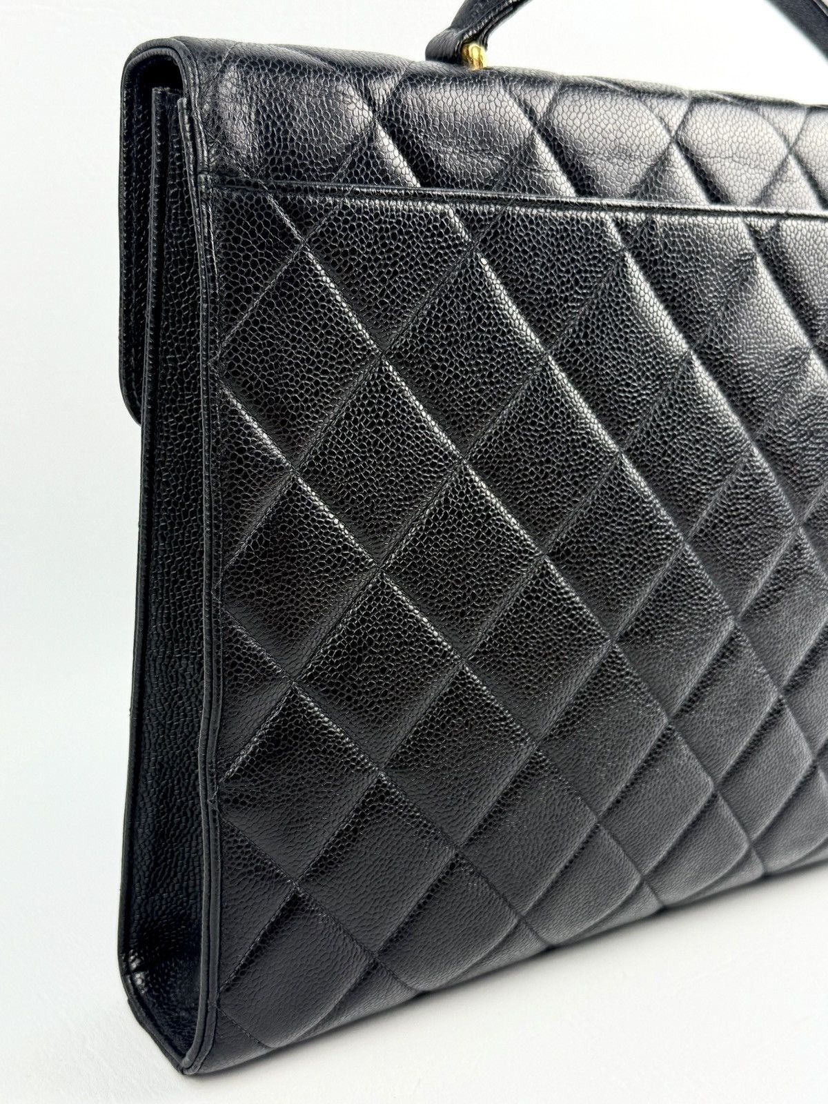Chanel Chanel - 91/94 - Caviar - Jumbo - Portfolio - Briefcase Size ONE SIZE - 9 Thumbnail