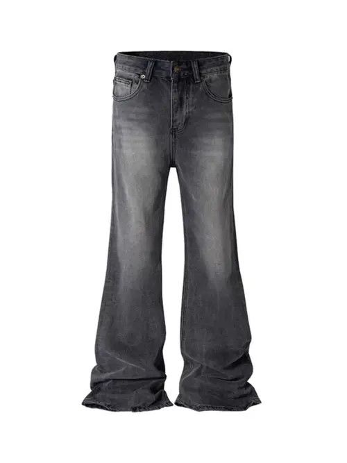 VIBE High street vintage style washed bootcut jeans Size US 34 / EU 50 - 1 Thumbnail