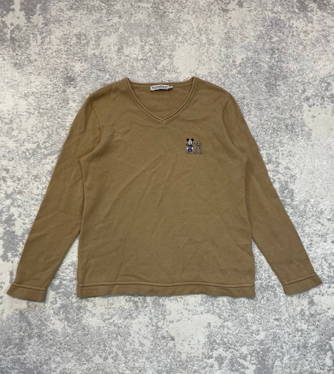 Other Vintage Donaldson Merino Wool V-Neck Sweater Made in Belgium Size US M / EU 48-50 / 2 - 1 Thumbnail