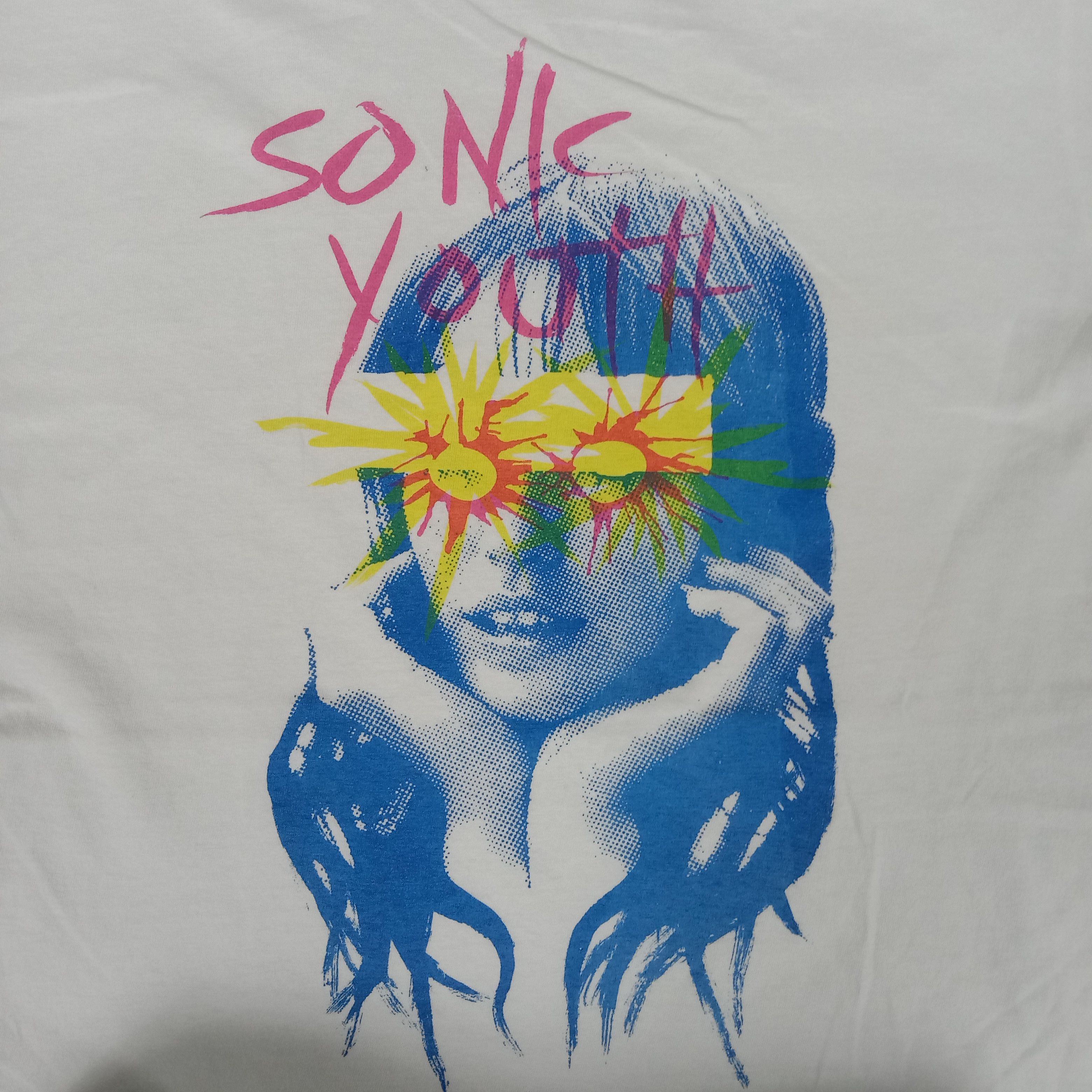 Band Tees × Vintage Sonic Youth American Rock Band Tshirt Size US S / EU 44-46 / 1 - 2 Thumbnail
